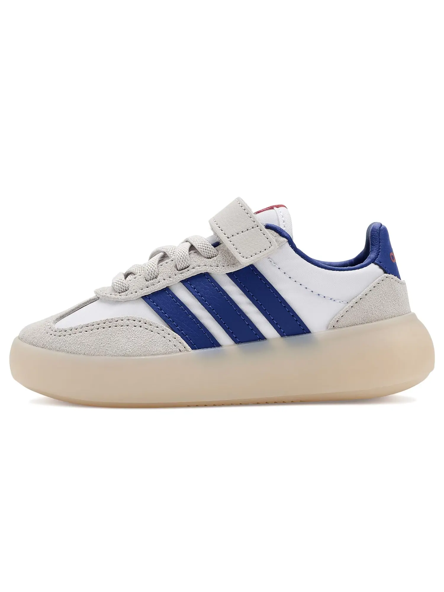 Кроссовки Barreda Decode Elastic Lace & Strap (для маленьких детей) Adidas Kids — изображение 4 из 4, белый