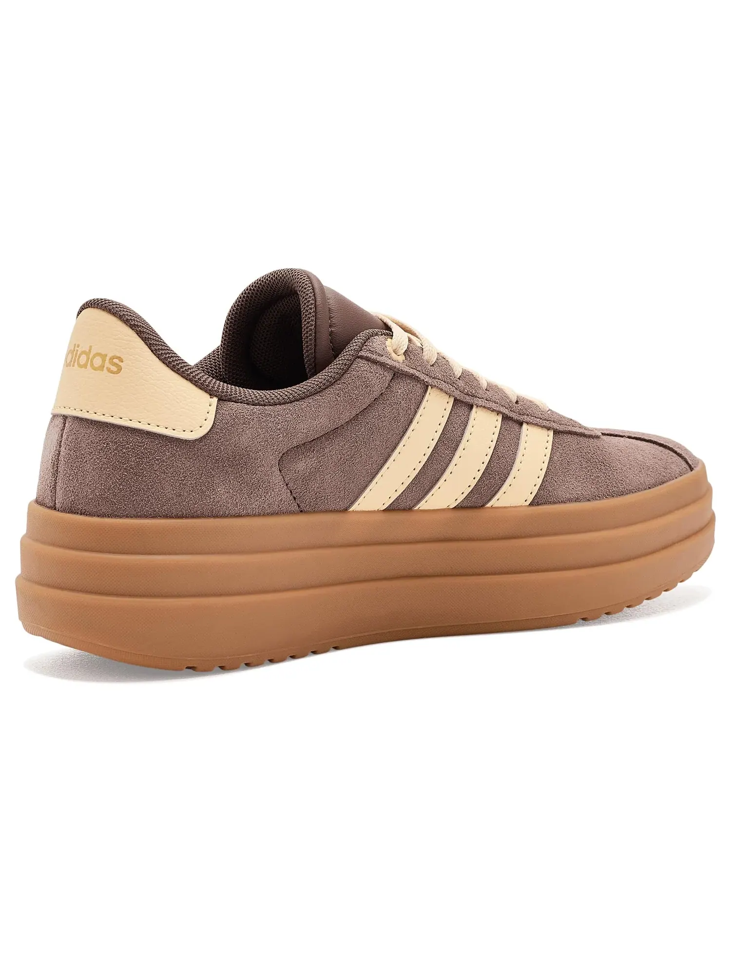 Кроссовки VL Court Bold (для маленьких и больших детей) Adidas Kids — изображение 3 из 4, оранжевый