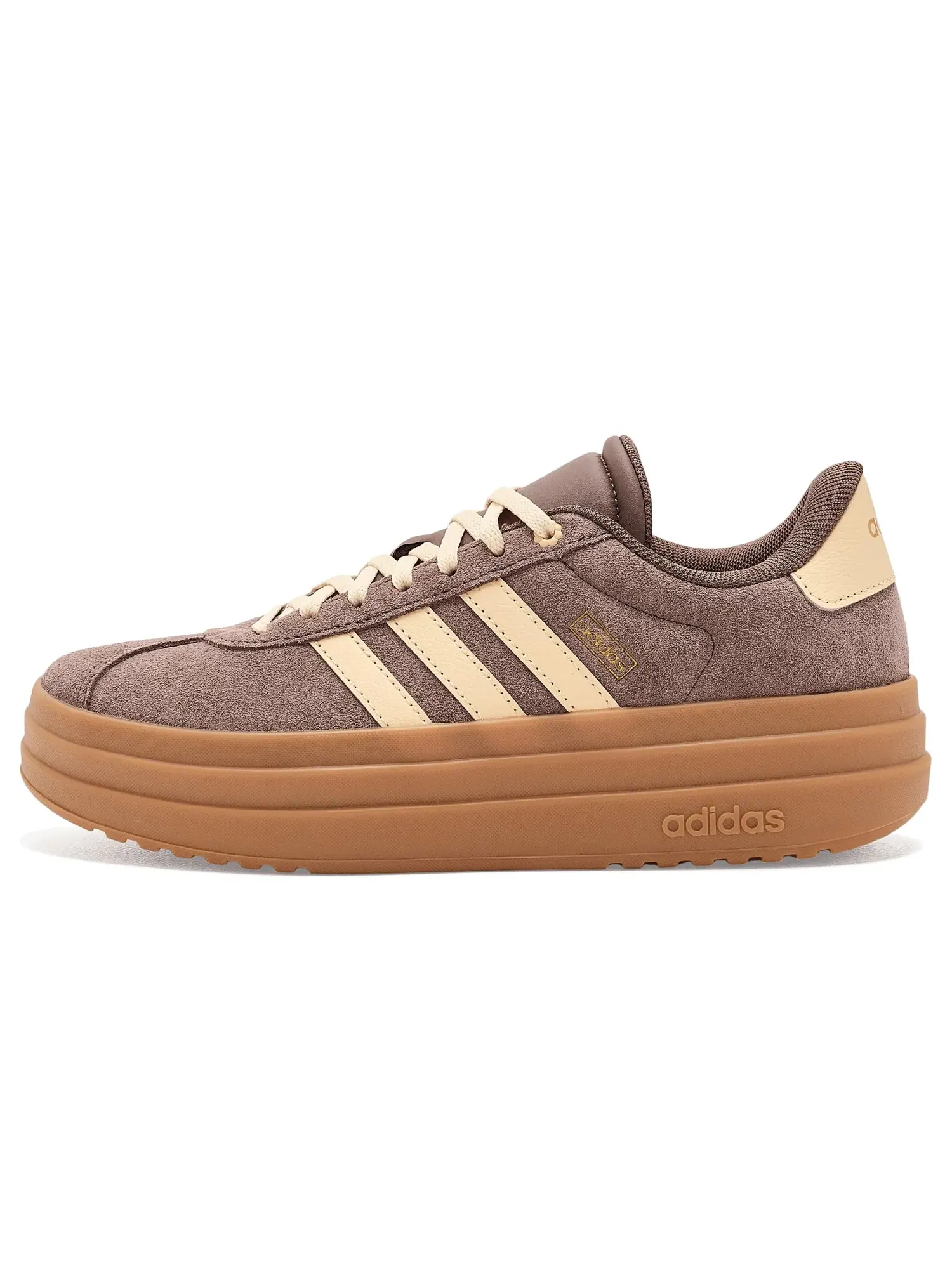 Кроссовки VL Court Bold (для маленьких и больших детей) Adidas Kids — изображение 4 из 4, оранжевый