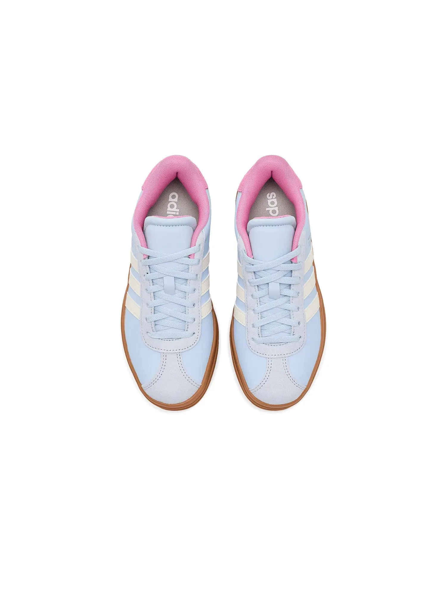 Кроссовки VL Court Bold (для маленьких и больших детей) Adidas Kids — изображение 2 из 4, белый