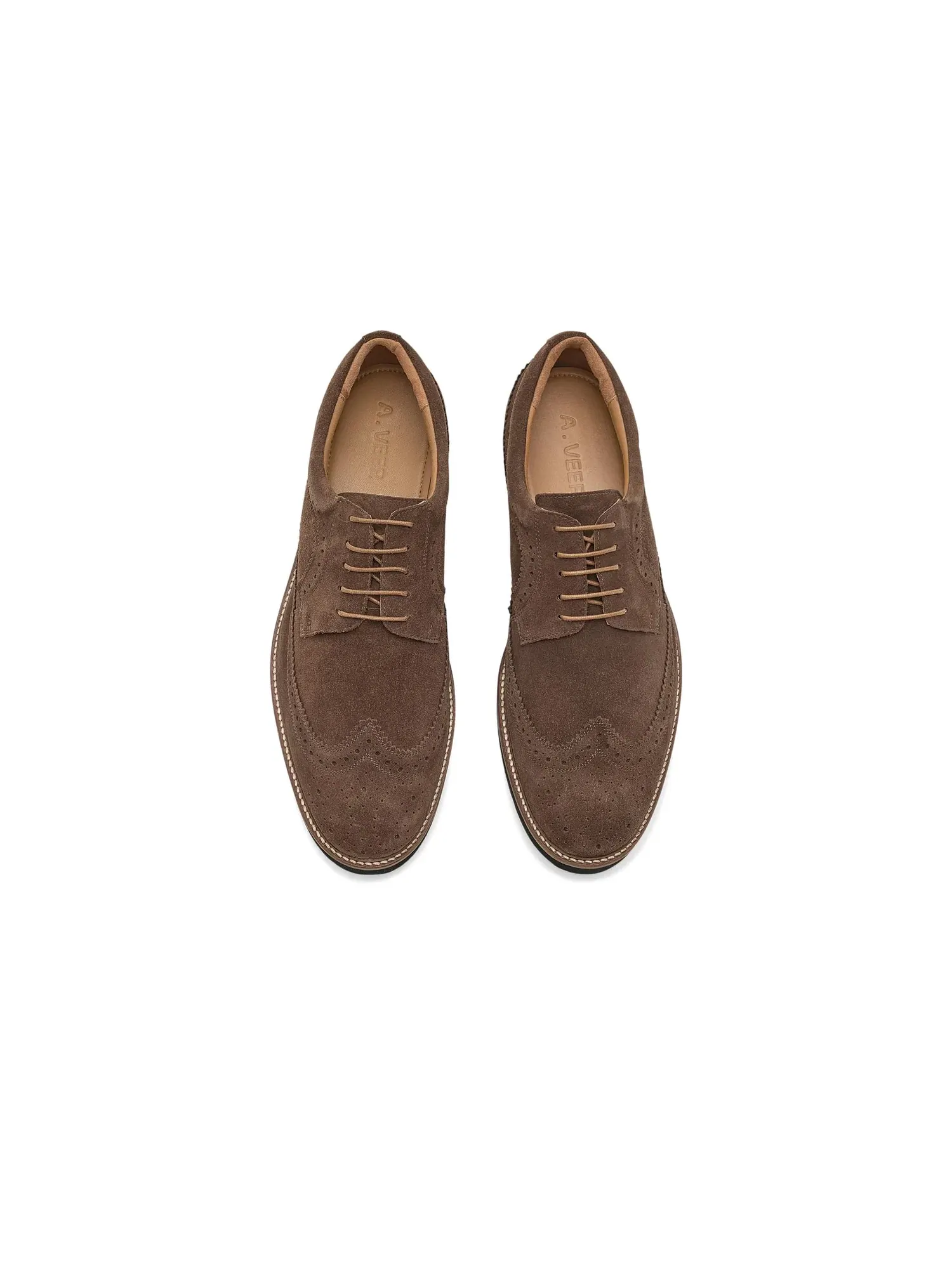 Оксфорды Ellis Wingtip A.Veer — изображение 2 из 4, табак