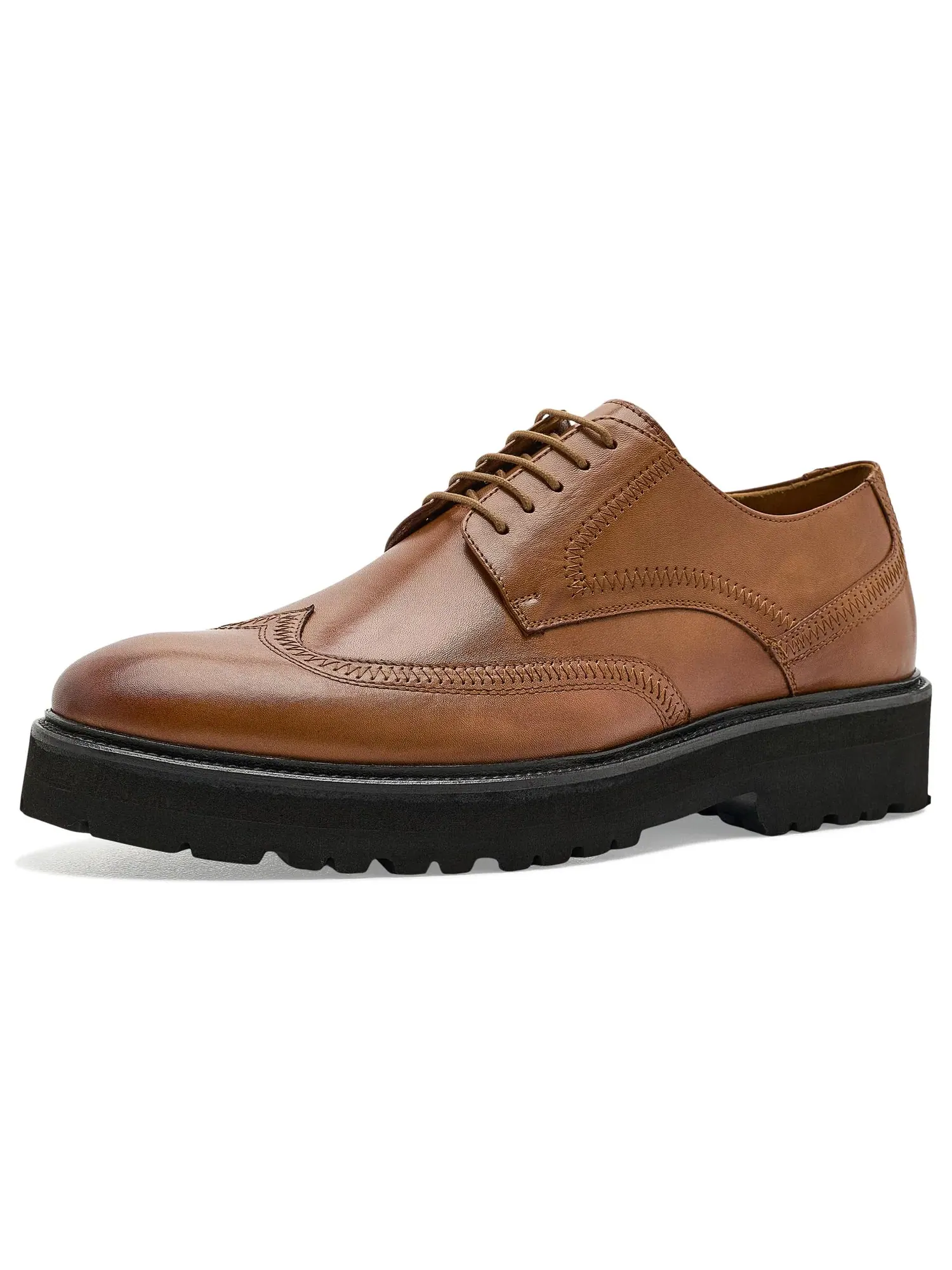 Оксфорды Hadley Wingtip A.Veer — изображение 1 из 4, бежевый