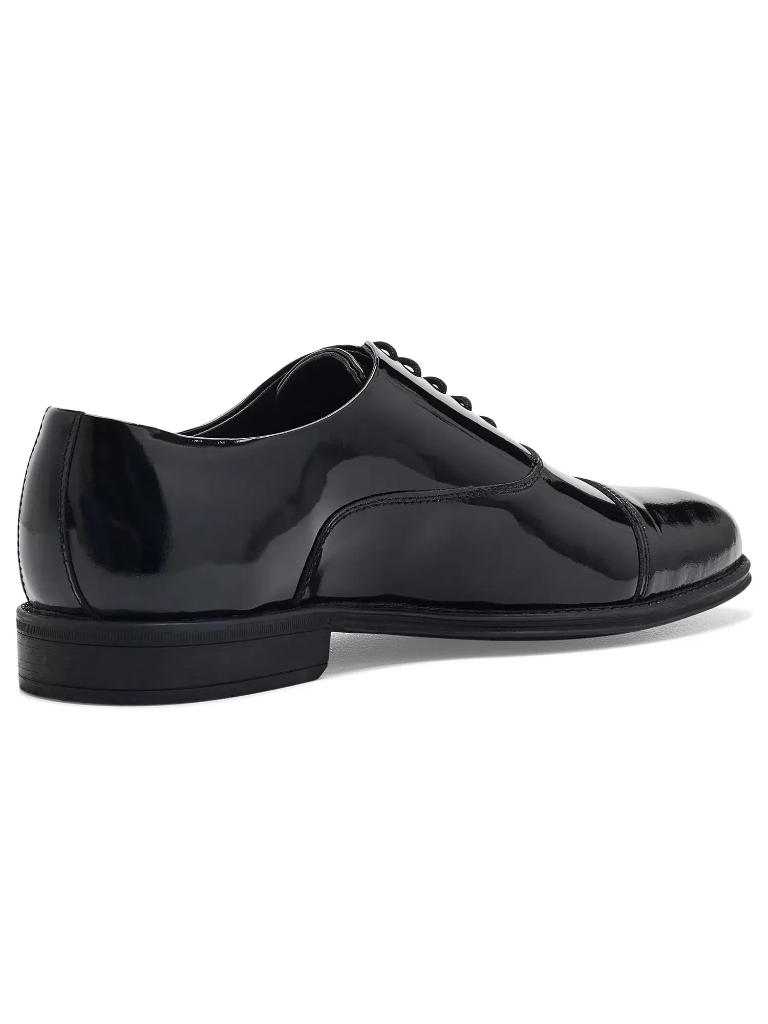 Оксфорды с закрытым носком Nero Cap-toe Oxford A.Veer — изображение 3 из 4, черный