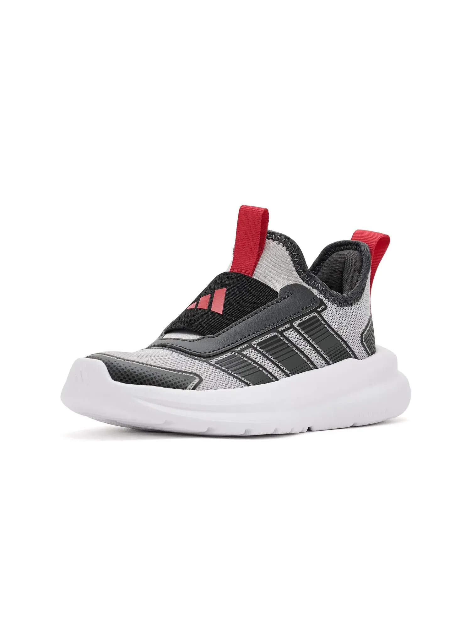 Кроссовки Tensaur Comfort 2 (для маленьких детей) Adidas Kids — изображение 1 из 4, серый/черный/серый