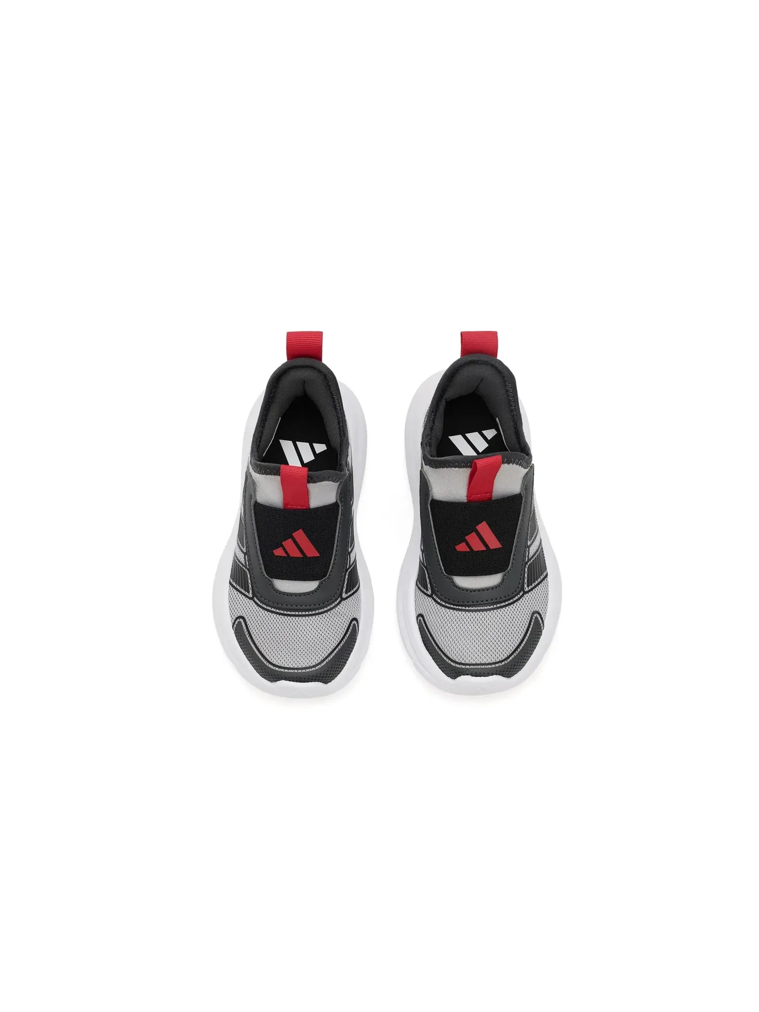 Кроссовки Tensaur Comfort 2 (для маленьких детей) Adidas Kids — изображение 2 из 4, серый/черный/серый