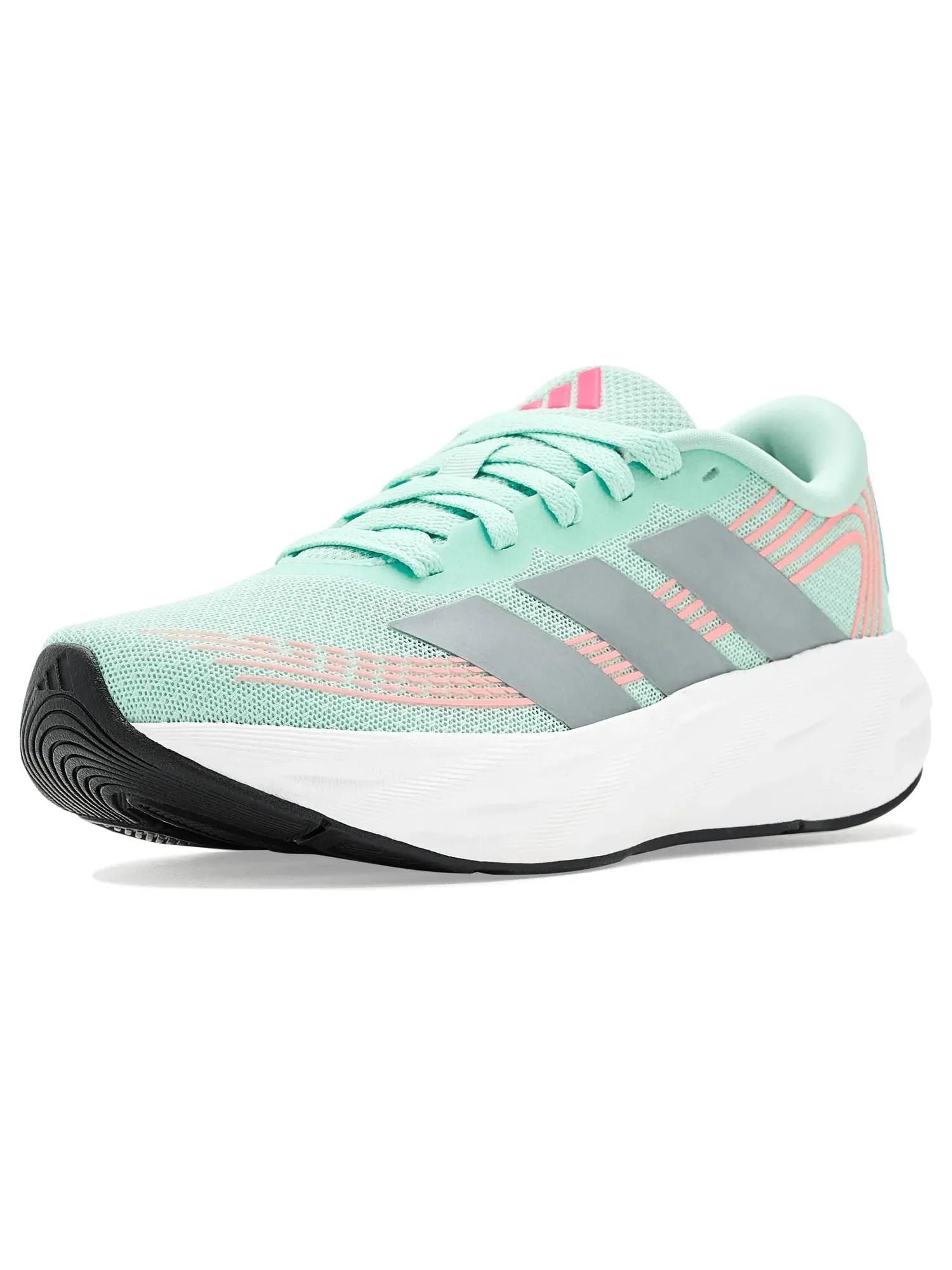 Кроссовки Galaxy 8 Shoes (для больших детей) Adidas Kids — изображение 1 из 4, голубой/серый металлик