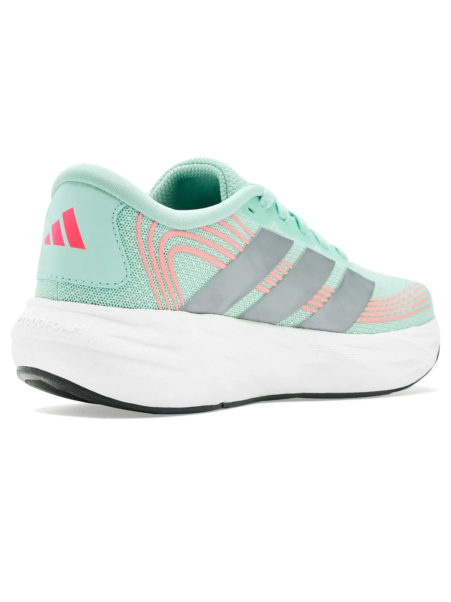 Кроссовки Galaxy 8 Shoes (для больших детей) Adidas Kids — изображение 3 из 4, голубой/серый металлик