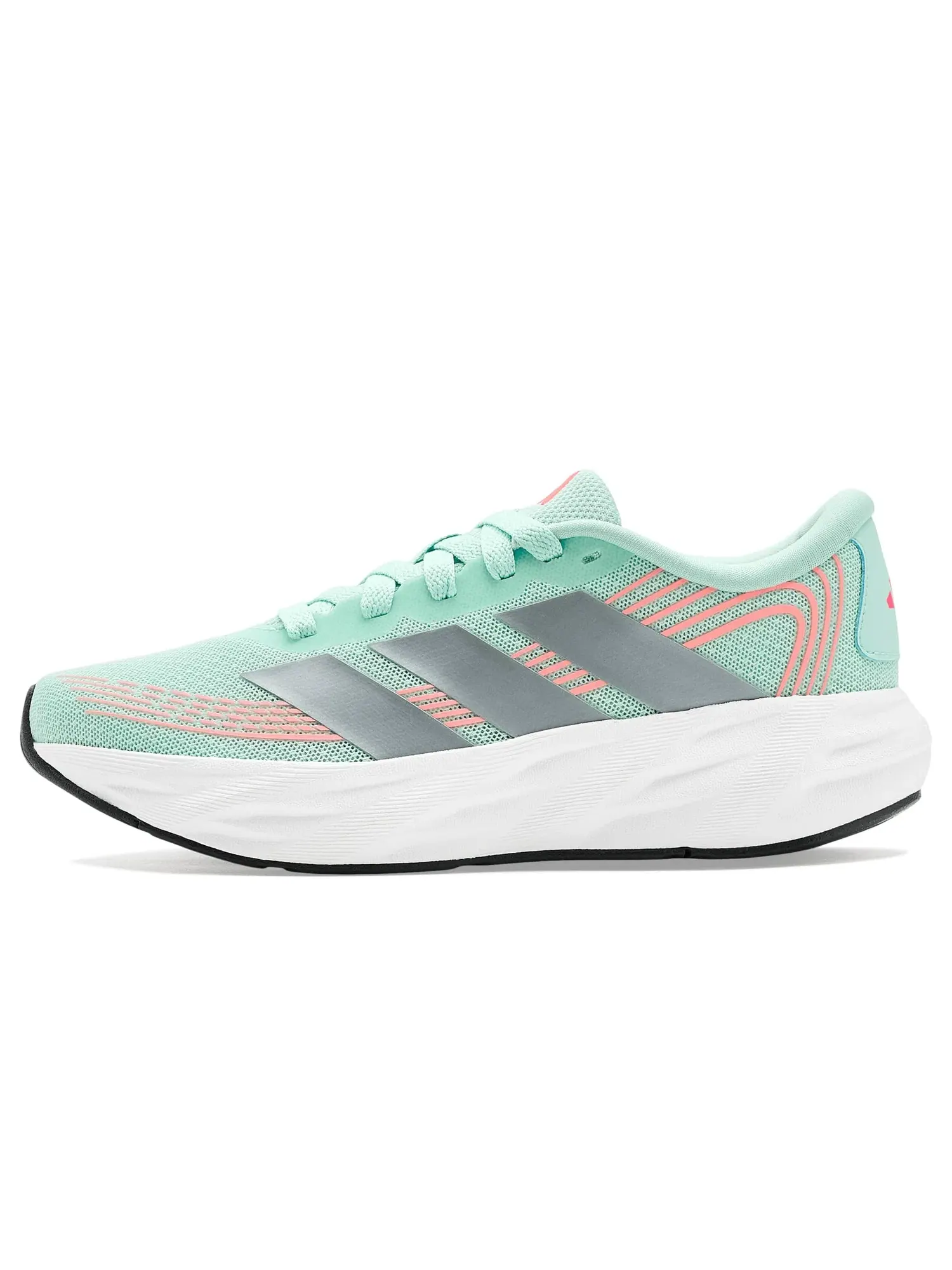 Кроссовки Galaxy 8 Shoes (для больших детей) Adidas Kids — изображение 4 из 4, голубой/серый металлик