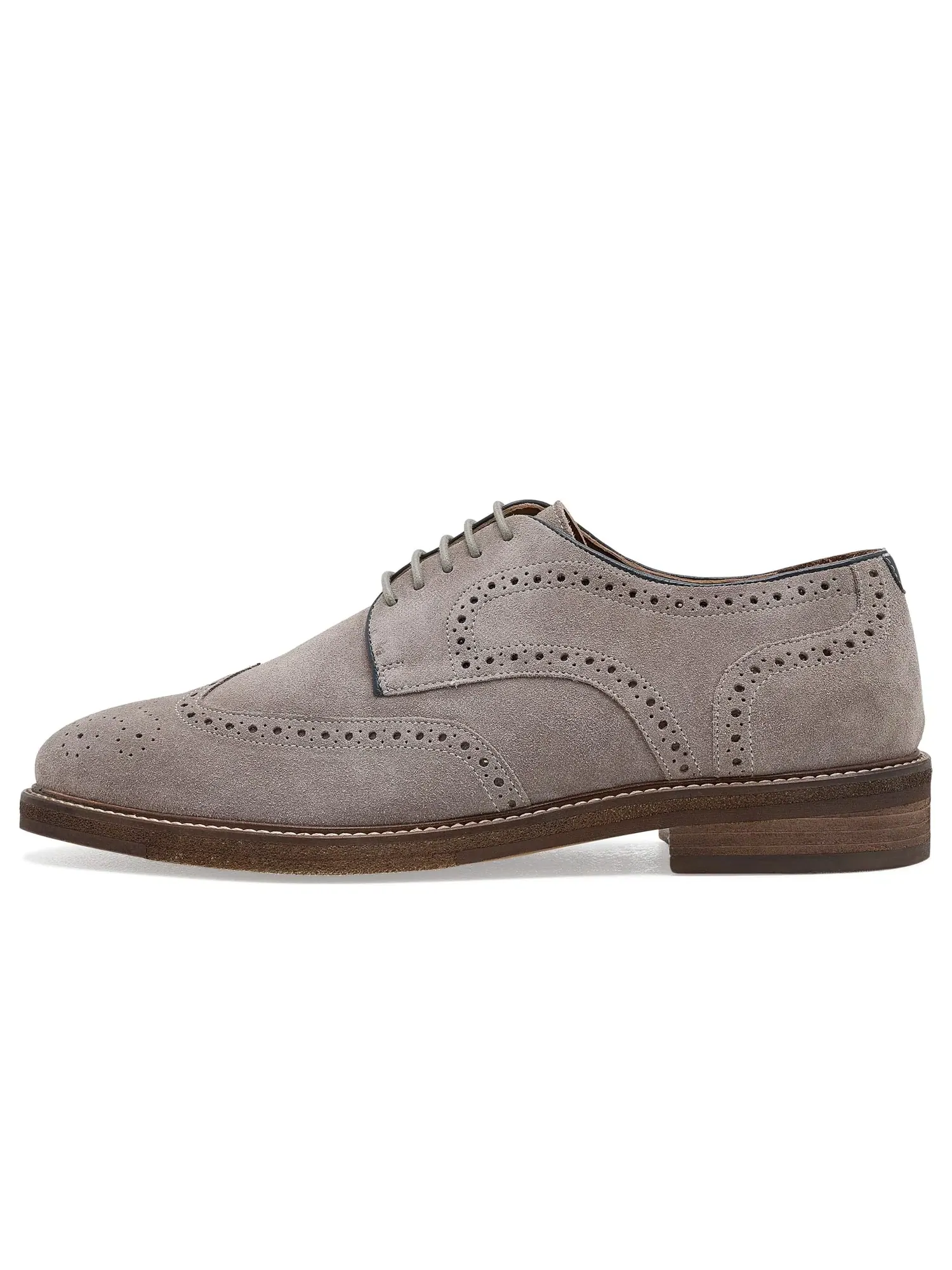 Оксфорды на шнуровке Cambridge Wingtip Lace-up A.Veer — изображение 4 из 4, тауп