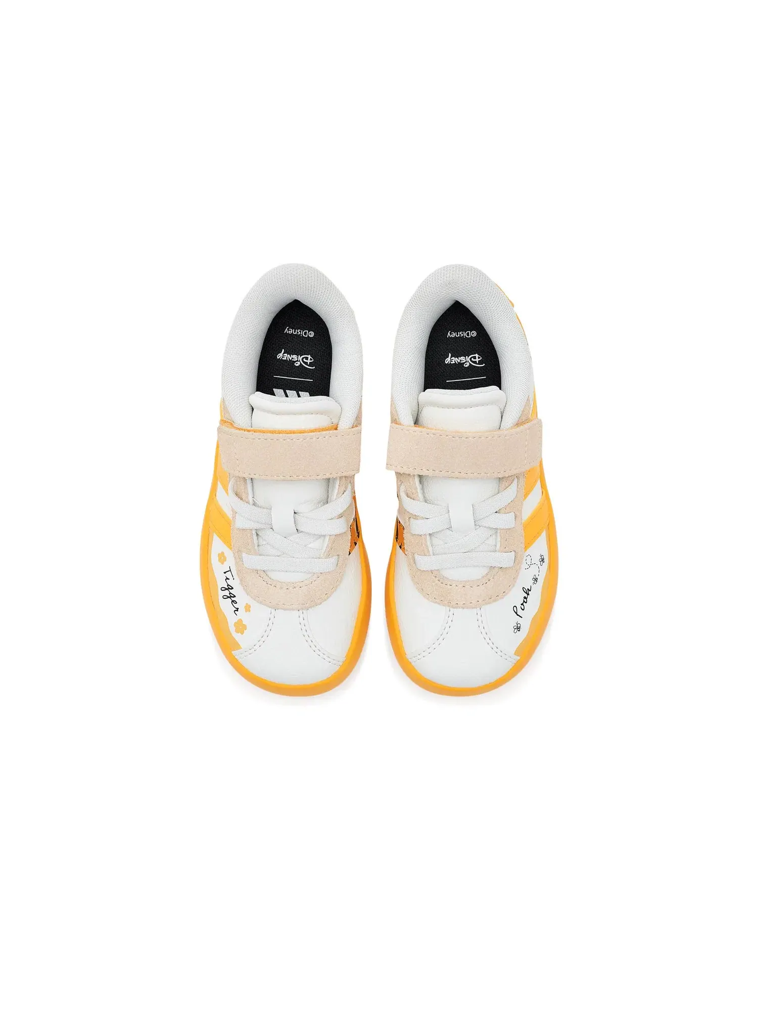Кроссовки Disney Vl Court 3.0 Elastic Lace & Strap (для маленьких детей) Adidas Kids — изображение 2 из 4