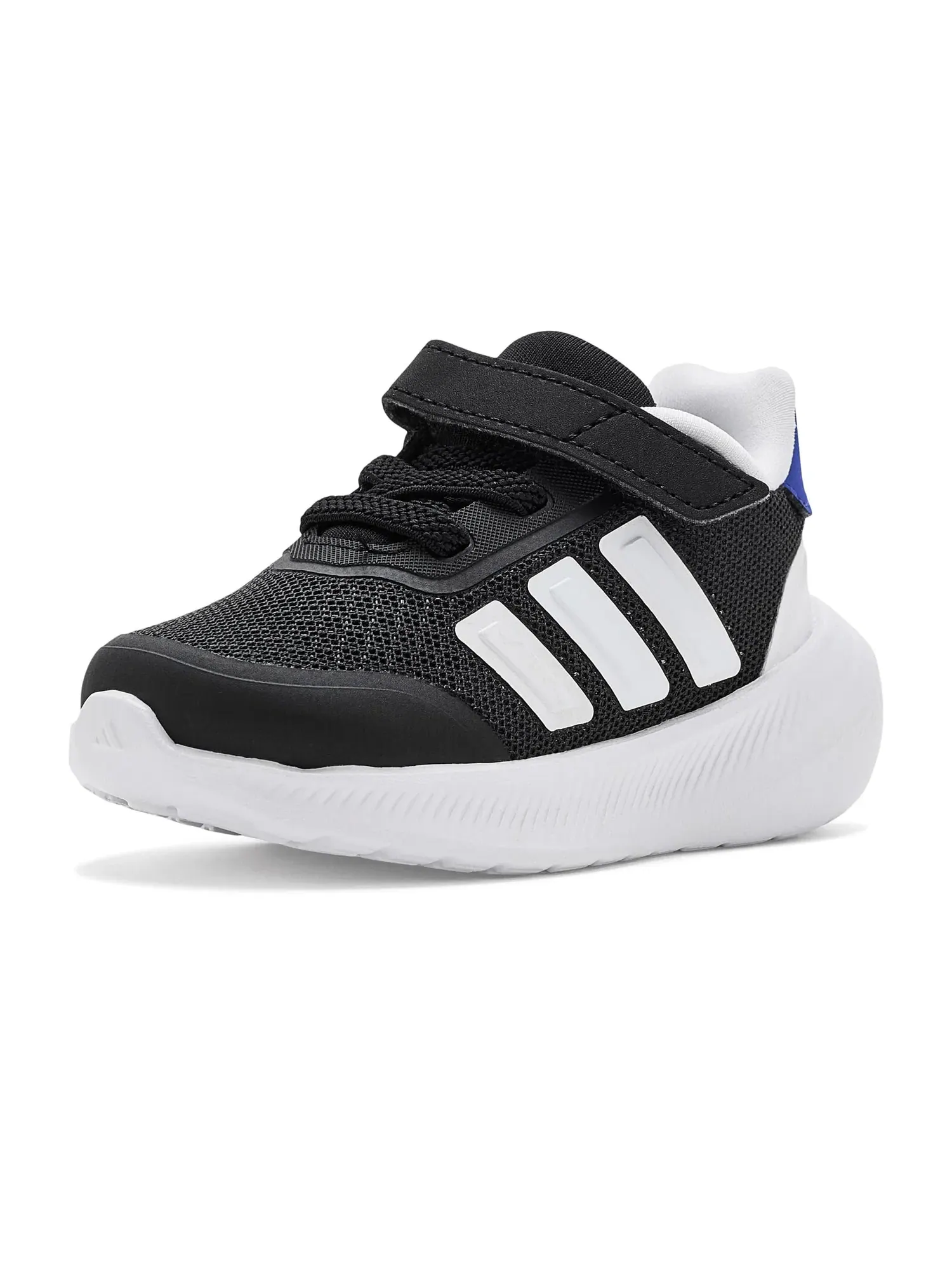 Кроссовки X_PLR Path Elastic Lace & Strap (для младенцев и малышей) Adidas Kids — изображение 1 из 4, синий/белый/черный