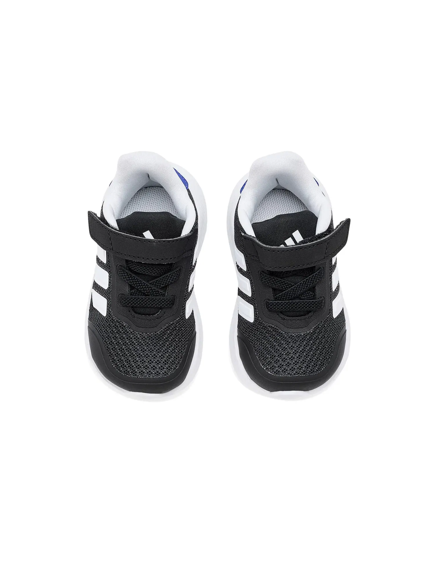 Кроссовки X_PLR Path Elastic Lace & Strap (для младенцев и малышей) Adidas Kids — изображение 2 из 4, синий/белый/черный