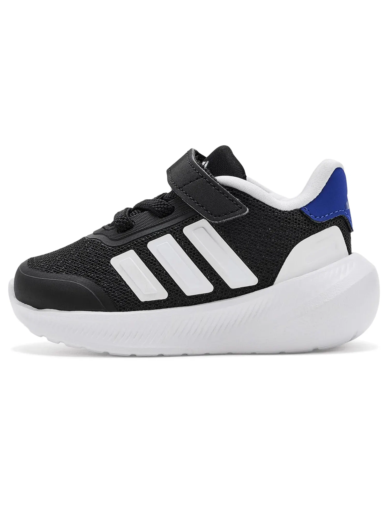 Кроссовки X_PLR Path Elastic Lace & Strap (для младенцев и малышей) Adidas Kids — изображение 4 из 4, синий/белый/черный