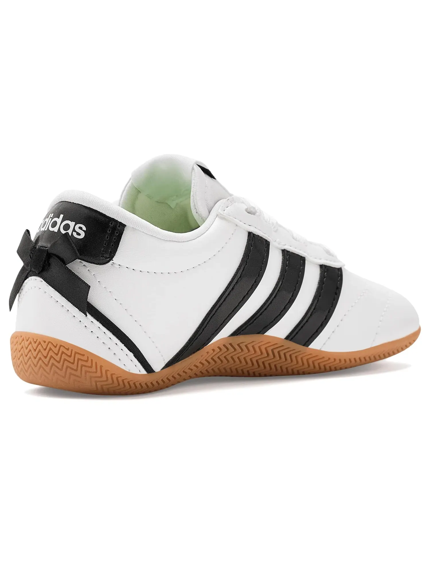 Кроссовки Grand Court Low (для маленьких и больших детей) Adidas Kids — изображение 3 из 4, белый/черный/желтый