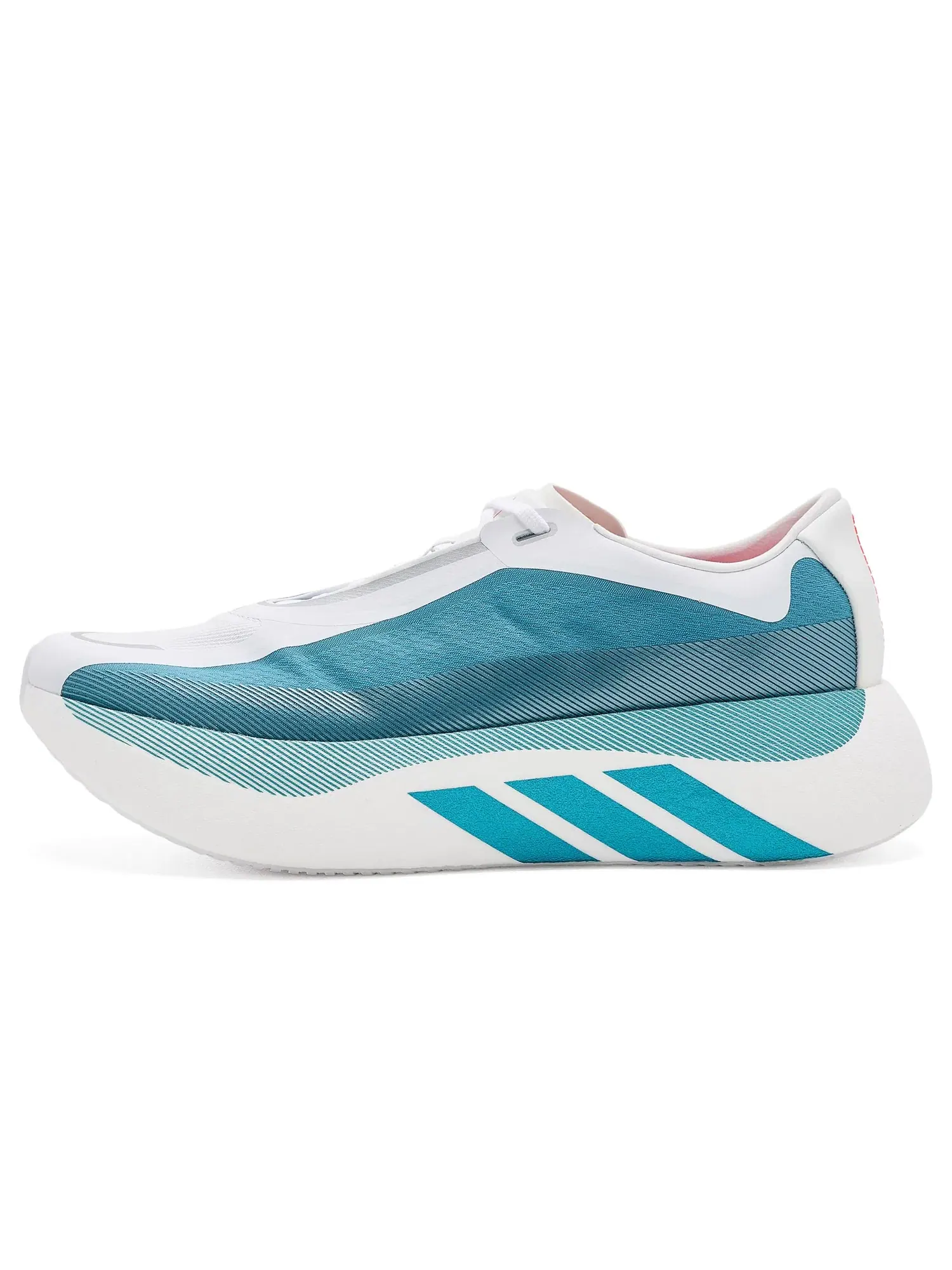 Беговые кроссовки Hyperboost Edge Adidas — изображение 4 из 4, белый/металлик/красный