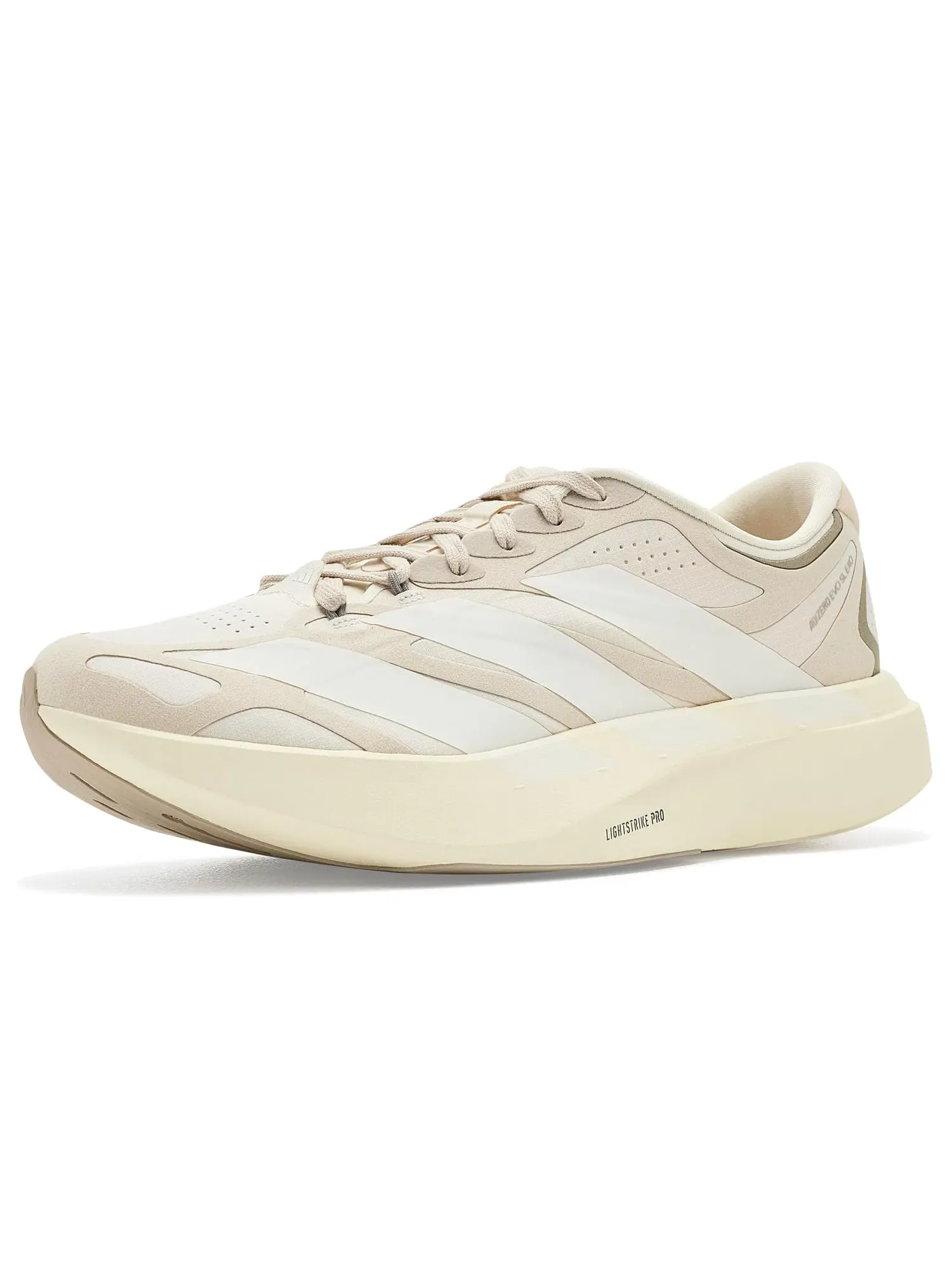 Беговые кроссовки adiZero EVO SL EXO Adidas — изображение 1 из 4, белый/белый