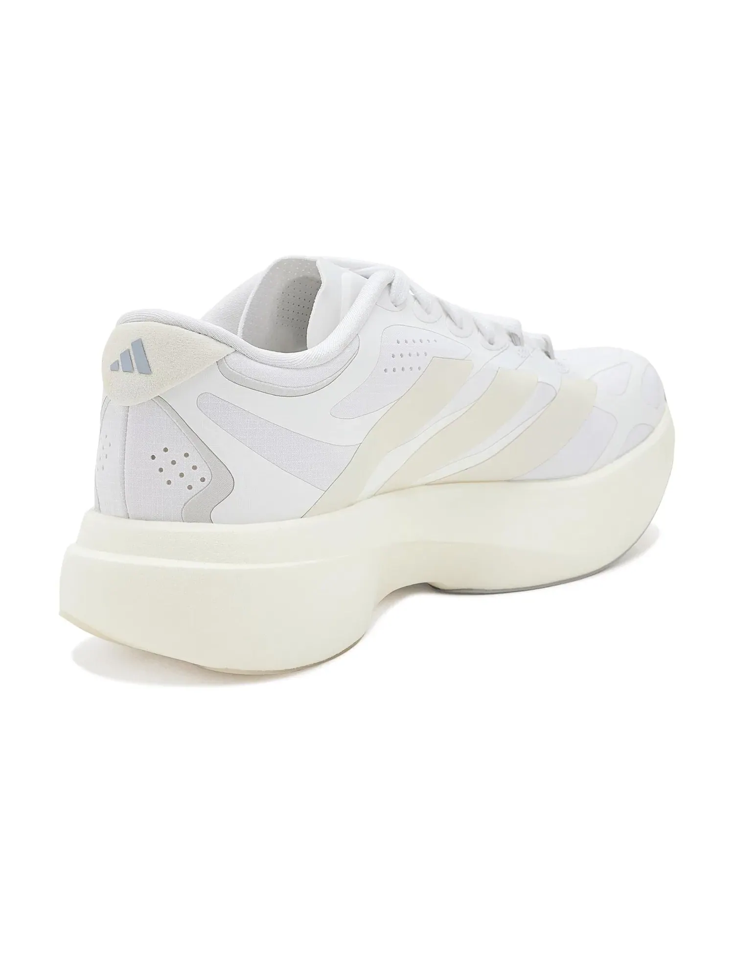 Беговые кроссовки adiZero EVO SL EXO Adidas — изображение 3 из 4, белый/металлик/белый