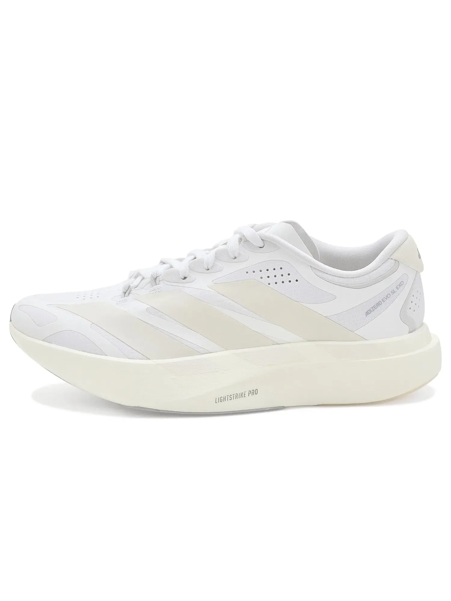 Беговые кроссовки adiZero EVO SL EXO Adidas — изображение 4 из 4, белый/металлик/белый