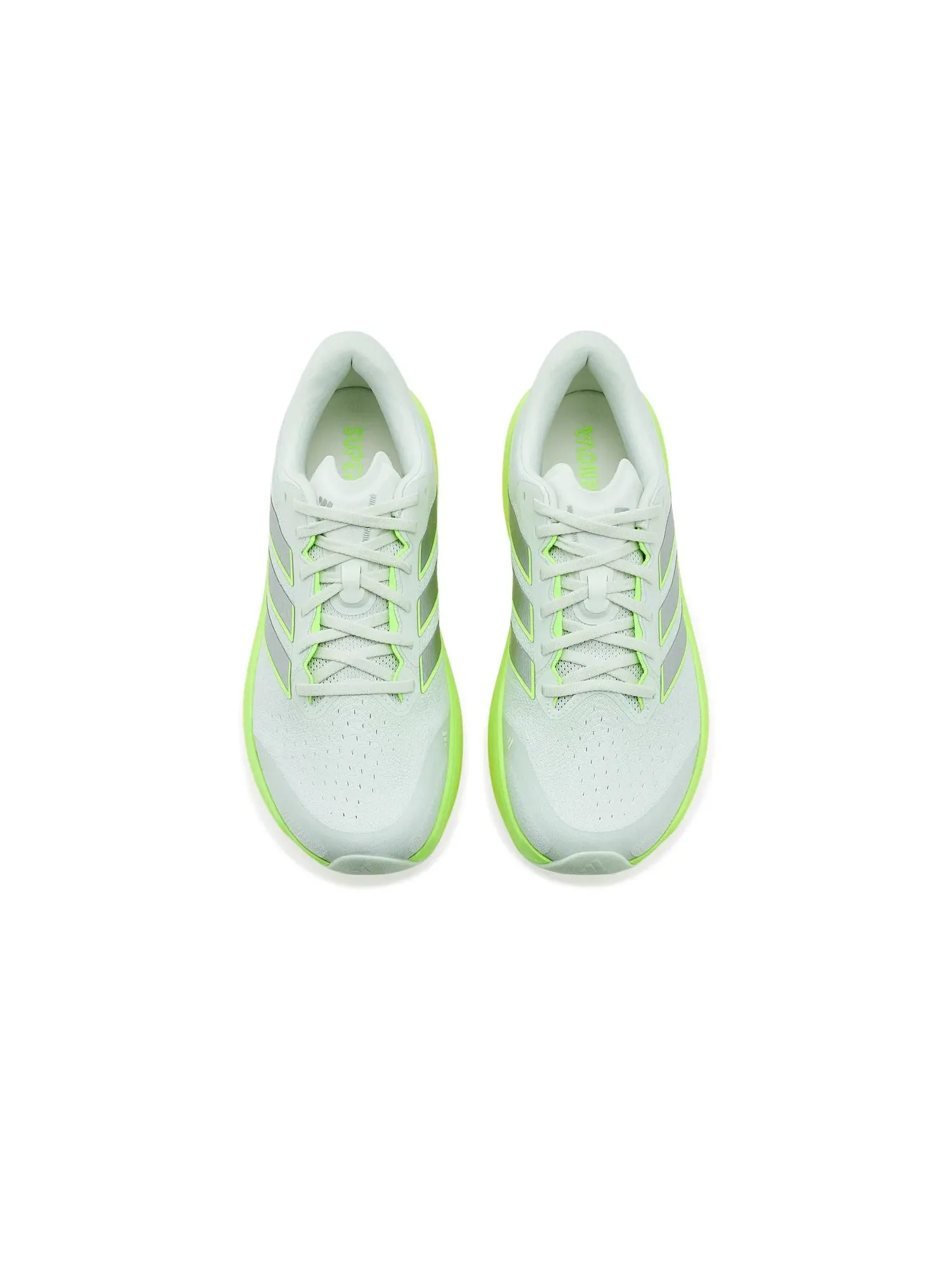 Кроссовки Supernova Rise 3 для бега Adidas — изображение 2 из 4, серебристый металлик