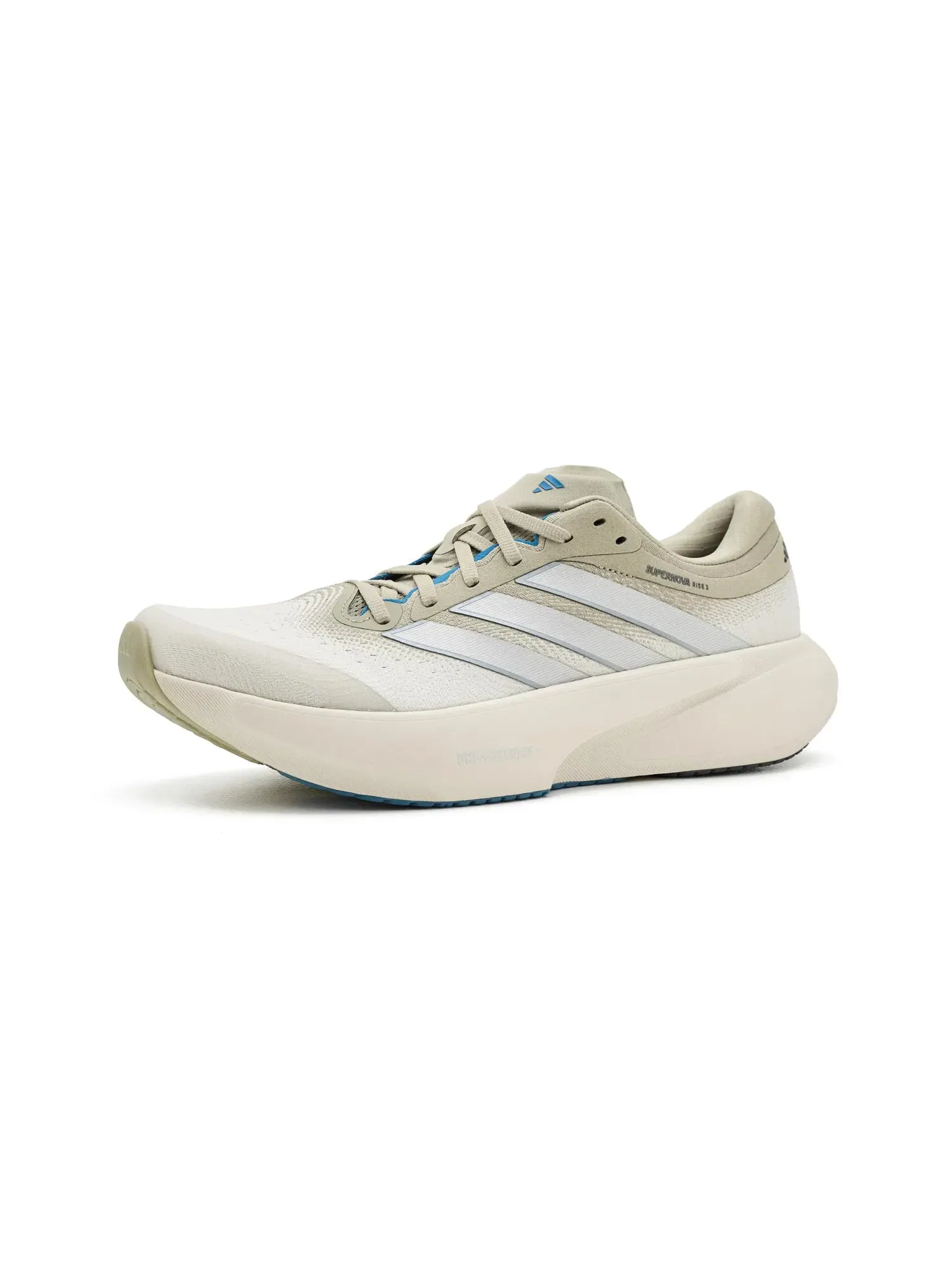 Кроссовки Supernova Rise 3 для бега Adidas — изображение 1 из 4, серебристый