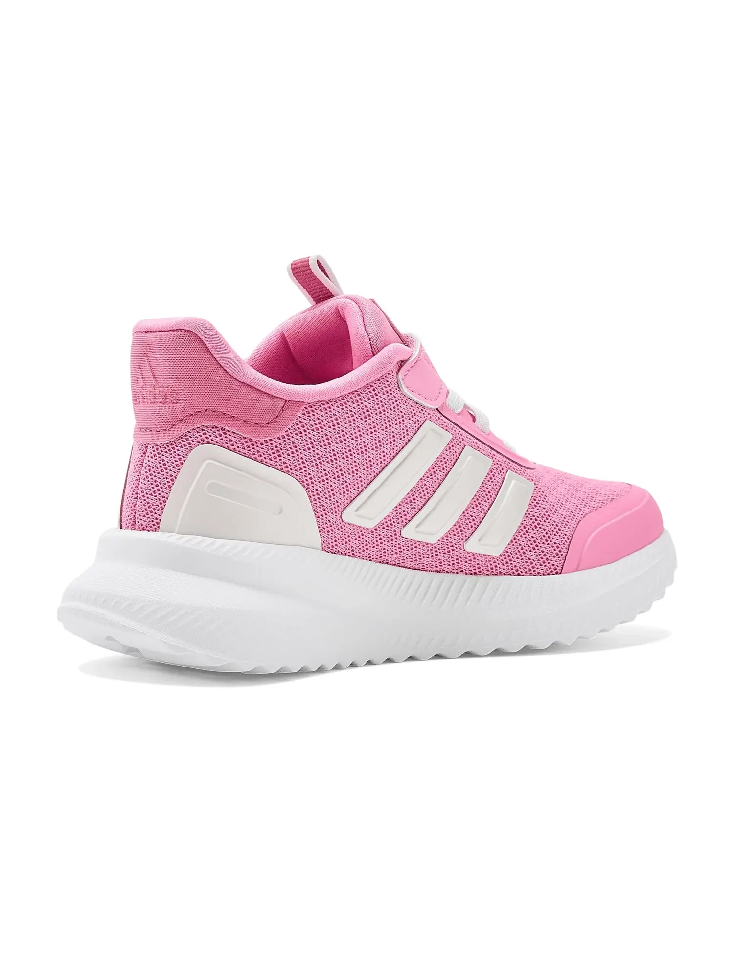 Кроссовки X_PLR Path Elastic Lace & Strap (для маленьких детей) Adidas Kids — изображение 3 из 4, металлик//розовый