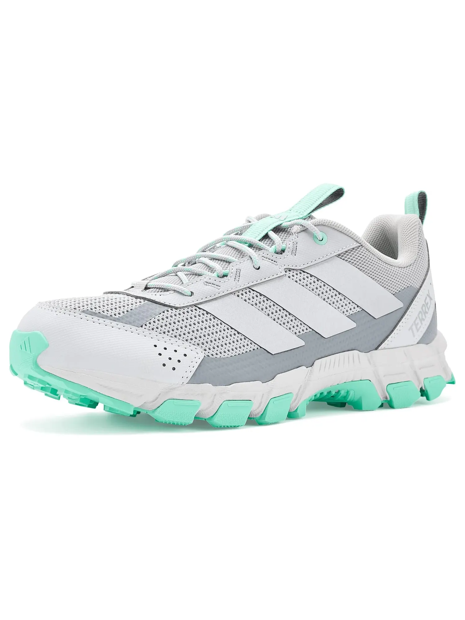 Кроссовки для бега по трейлу Terrex Rockadia Trail Running Adidas Outdoor — серебристый