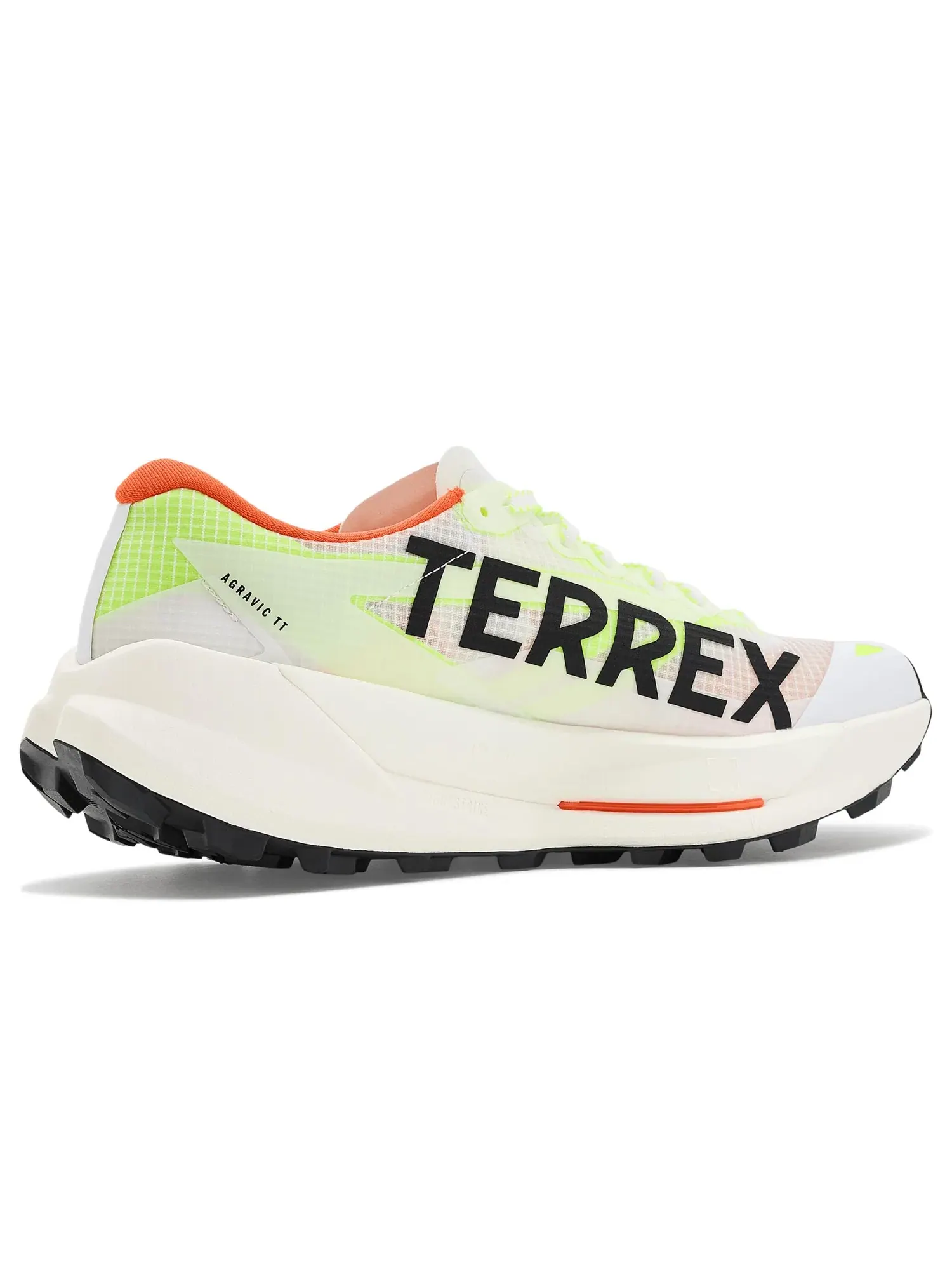 Кроссовки для бега по пересеченной местности Terrex Agravic TT Adidas Outdoor — изображение 3 из 4, белый/черный/оранжевый