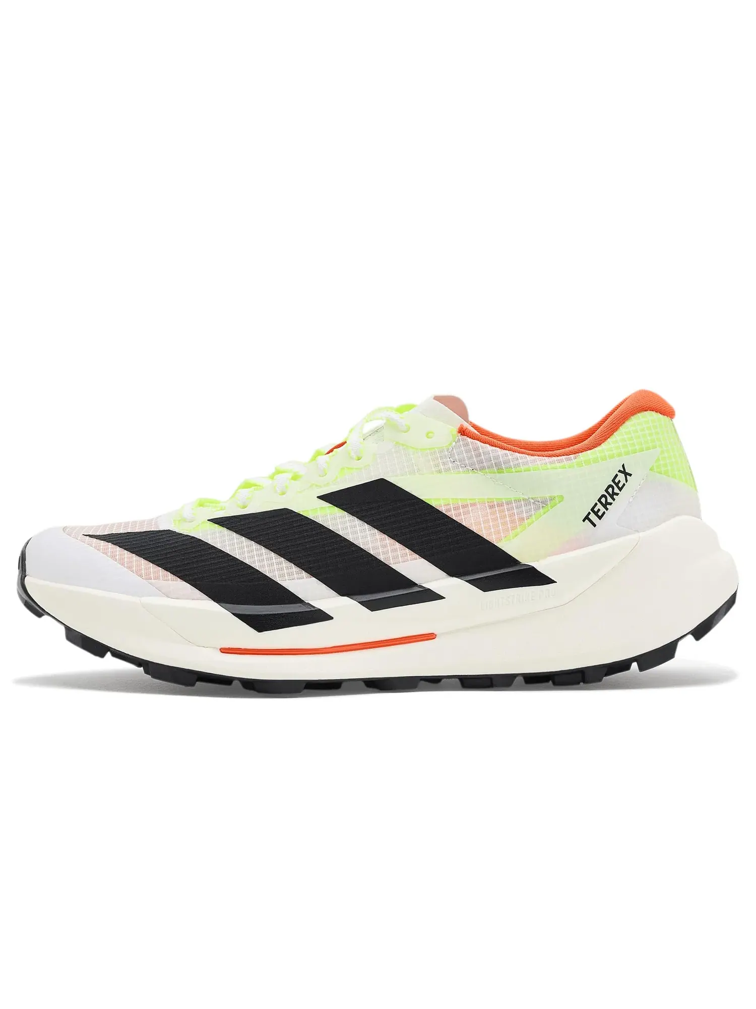 Кроссовки для бега по пересеченной местности Terrex Agravic TT Adidas Outdoor — изображение 4 из 4, белый/черный/оранжевый
