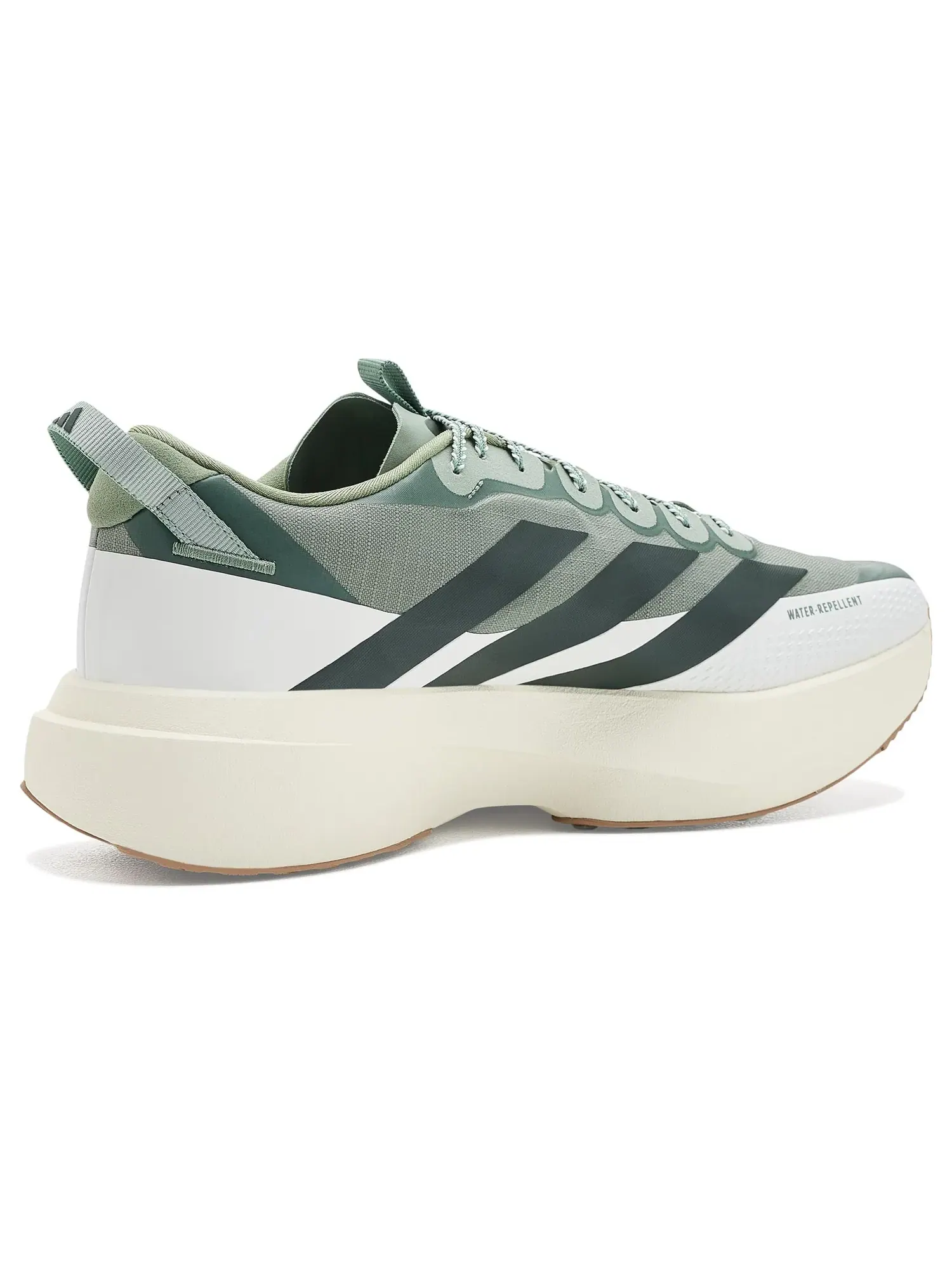 Беговые кроссовки adiZero EVO SL для любой местности Adidas — изображение 3 из 4, зеленый//серебристый