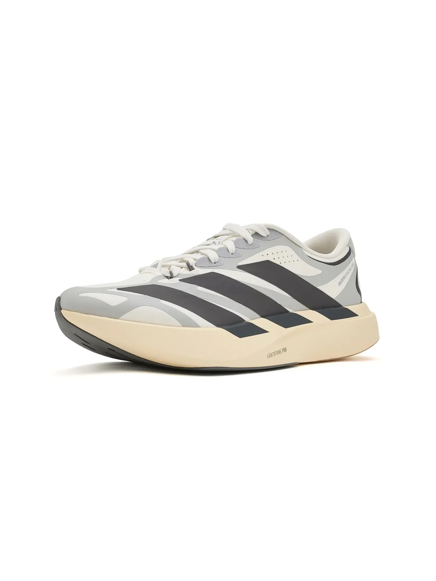 Кроссовки Adizero Evolution SL Exo Suede Adidas — изображение 1 из 4, белый/черный/серый