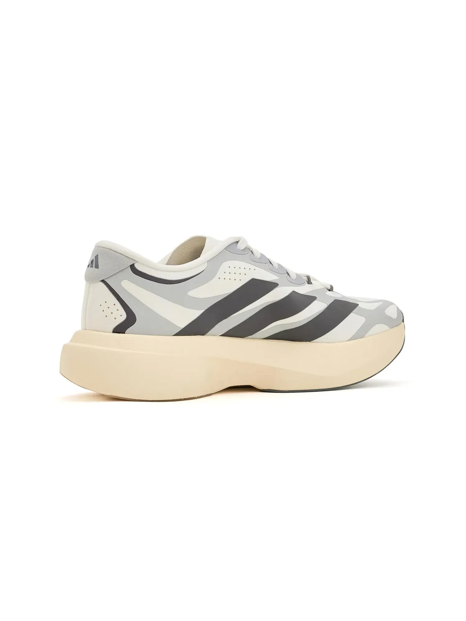 Кроссовки Adizero Evolution SL Exo Suede Adidas — изображение 3 из 4, белый/черный/серый