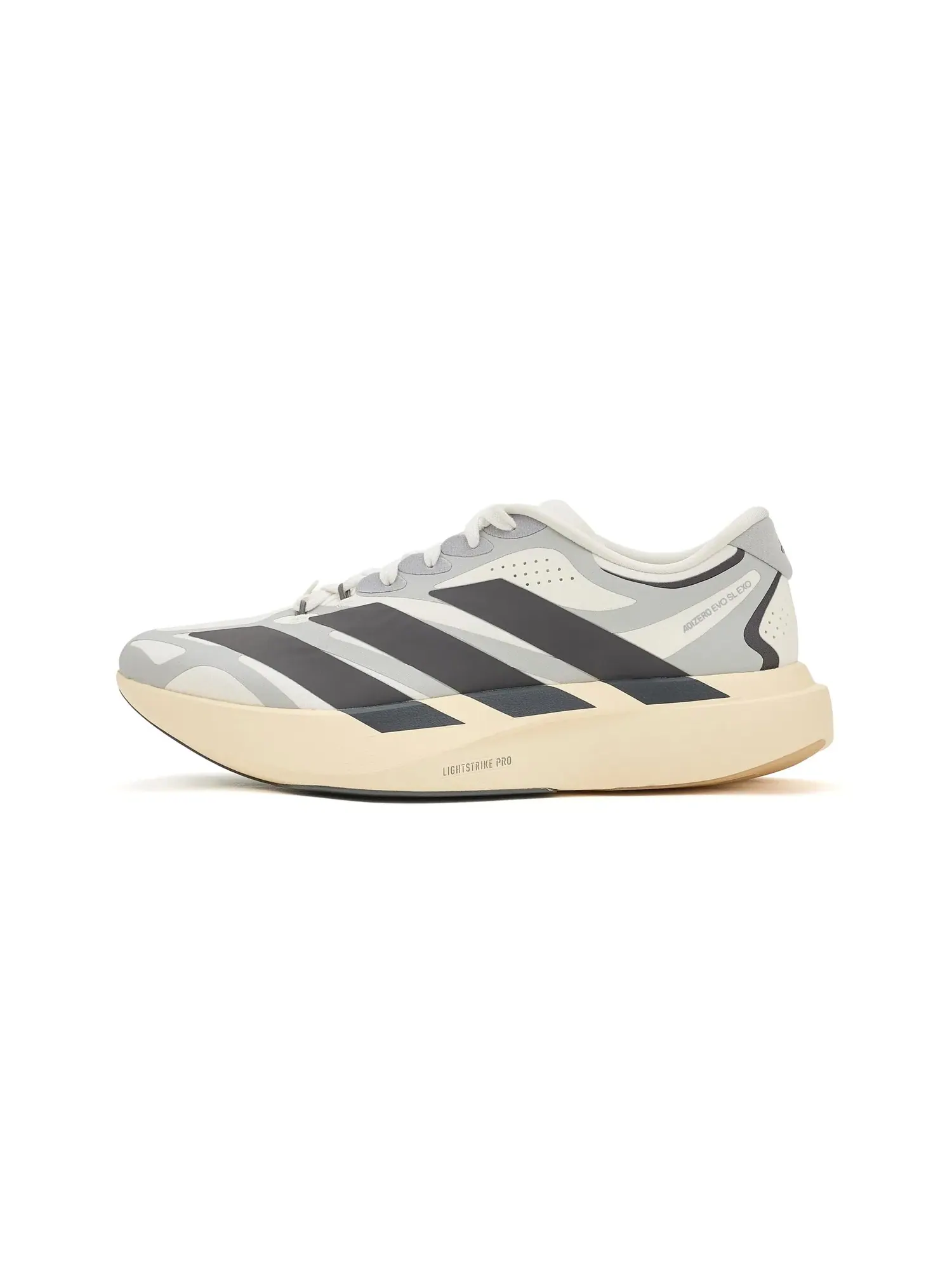 Кроссовки Adizero Evolution SL Exo Suede Adidas — изображение 4 из 4, белый/черный/серый