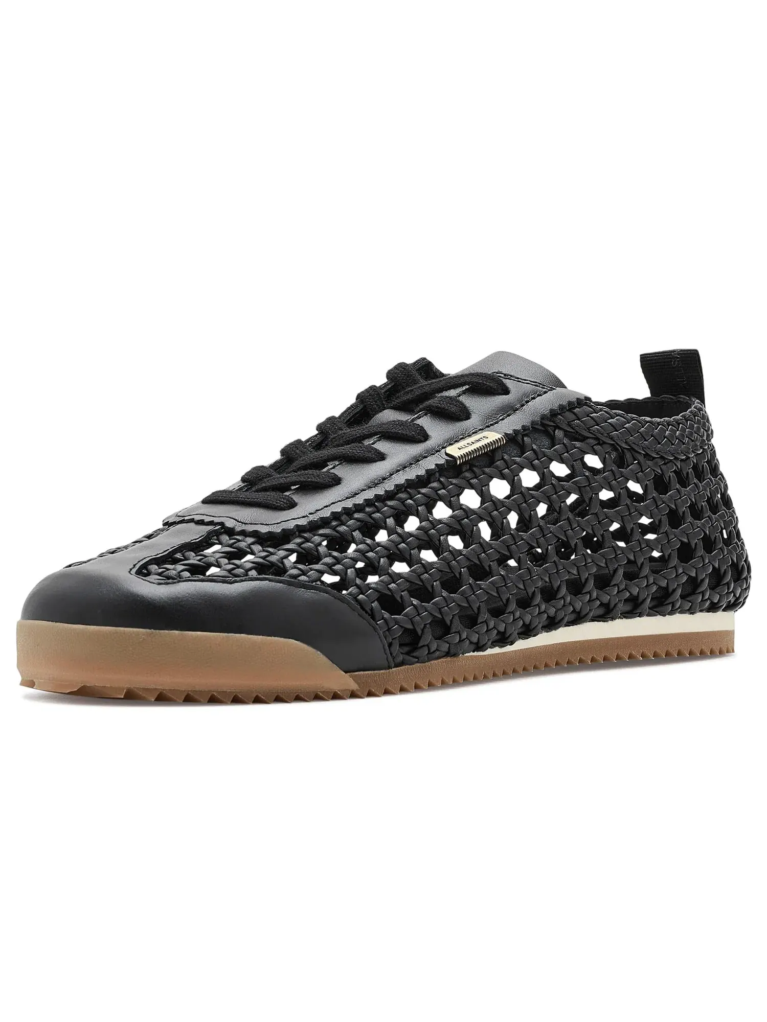 Кроссовки Kenny Woven Runner Allsaints — изображение 1 из 4, черный