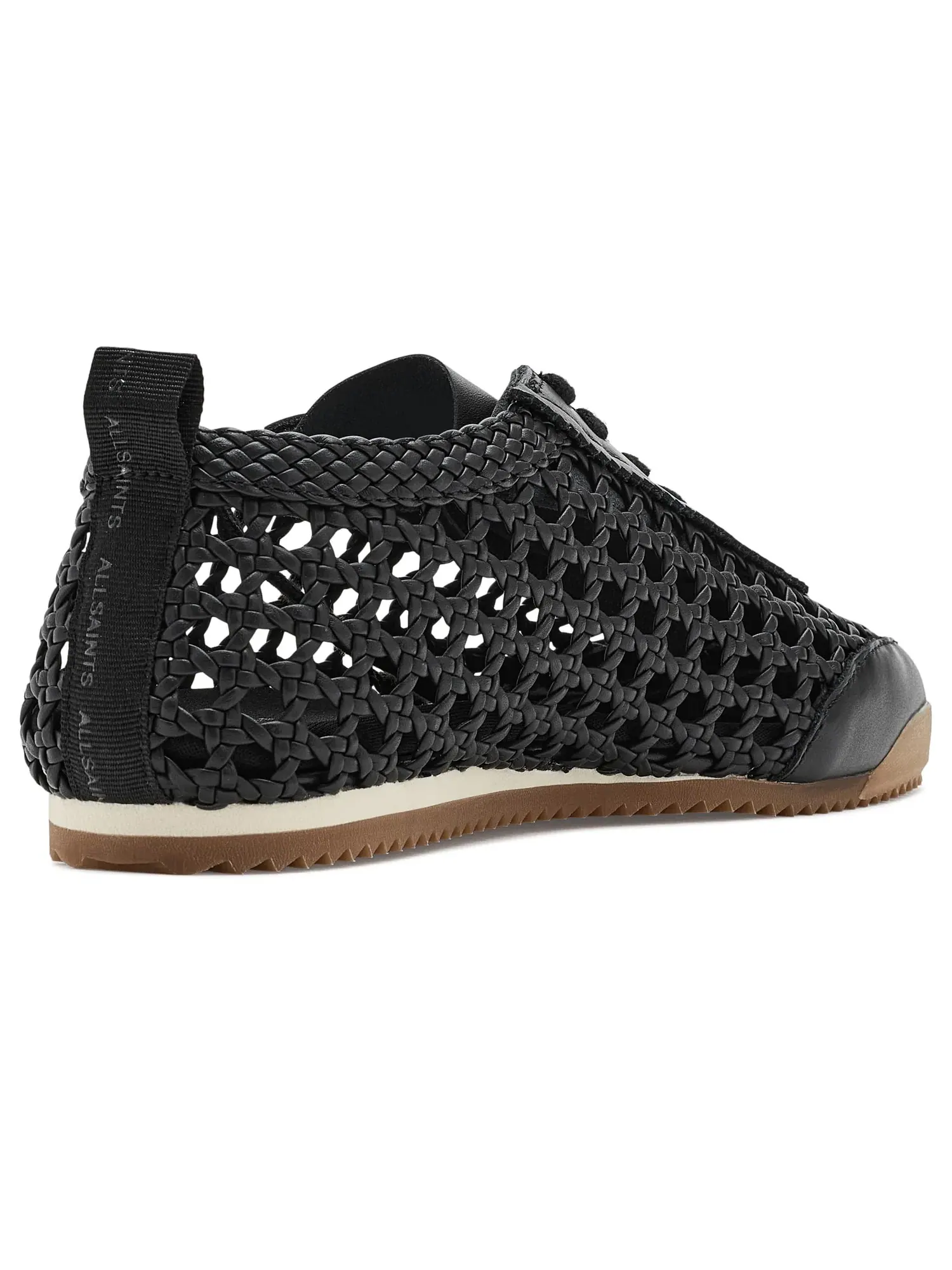 Кроссовки Kenny Woven Runner Allsaints — изображение 3 из 4, черный