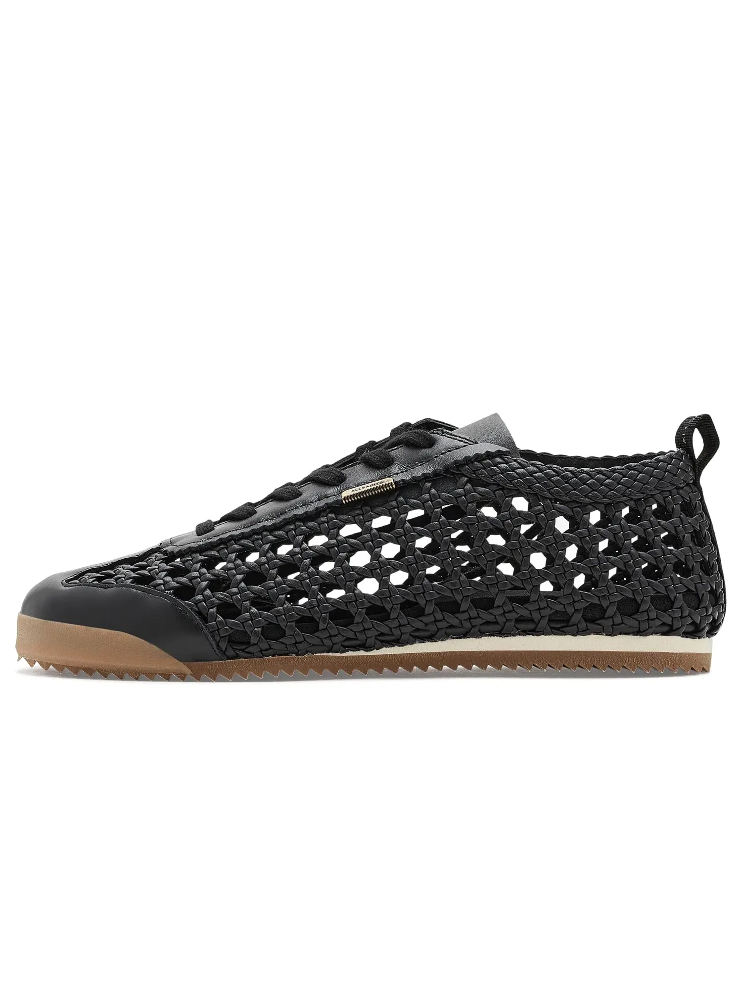 Кроссовки Kenny Woven Runner Allsaints — изображение 4 из 4, черный