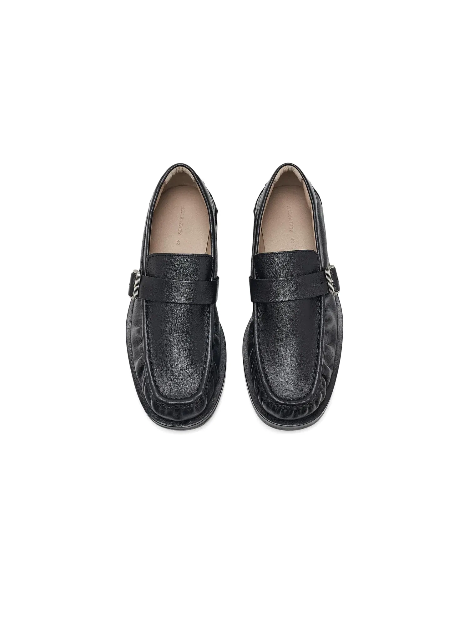 Лоферы Blossom Loafers Allsaints — изображение 2 из 4, черный