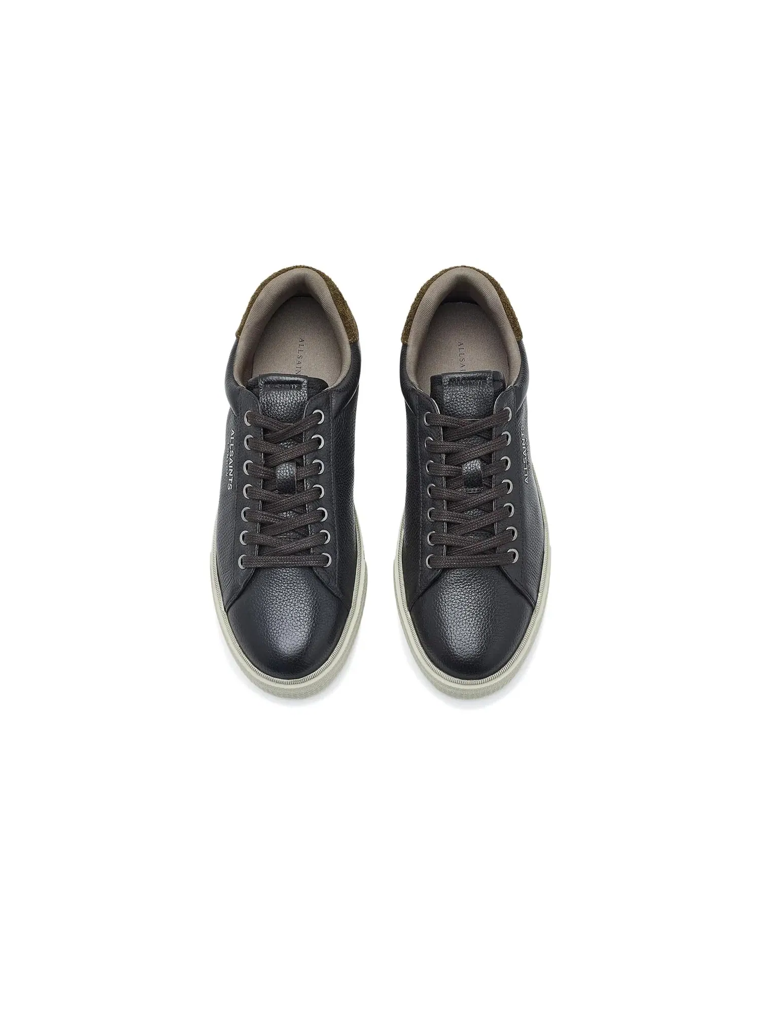 Кроссовки Tucker Low Top Allsaints — изображение 2 из 4, коричневый