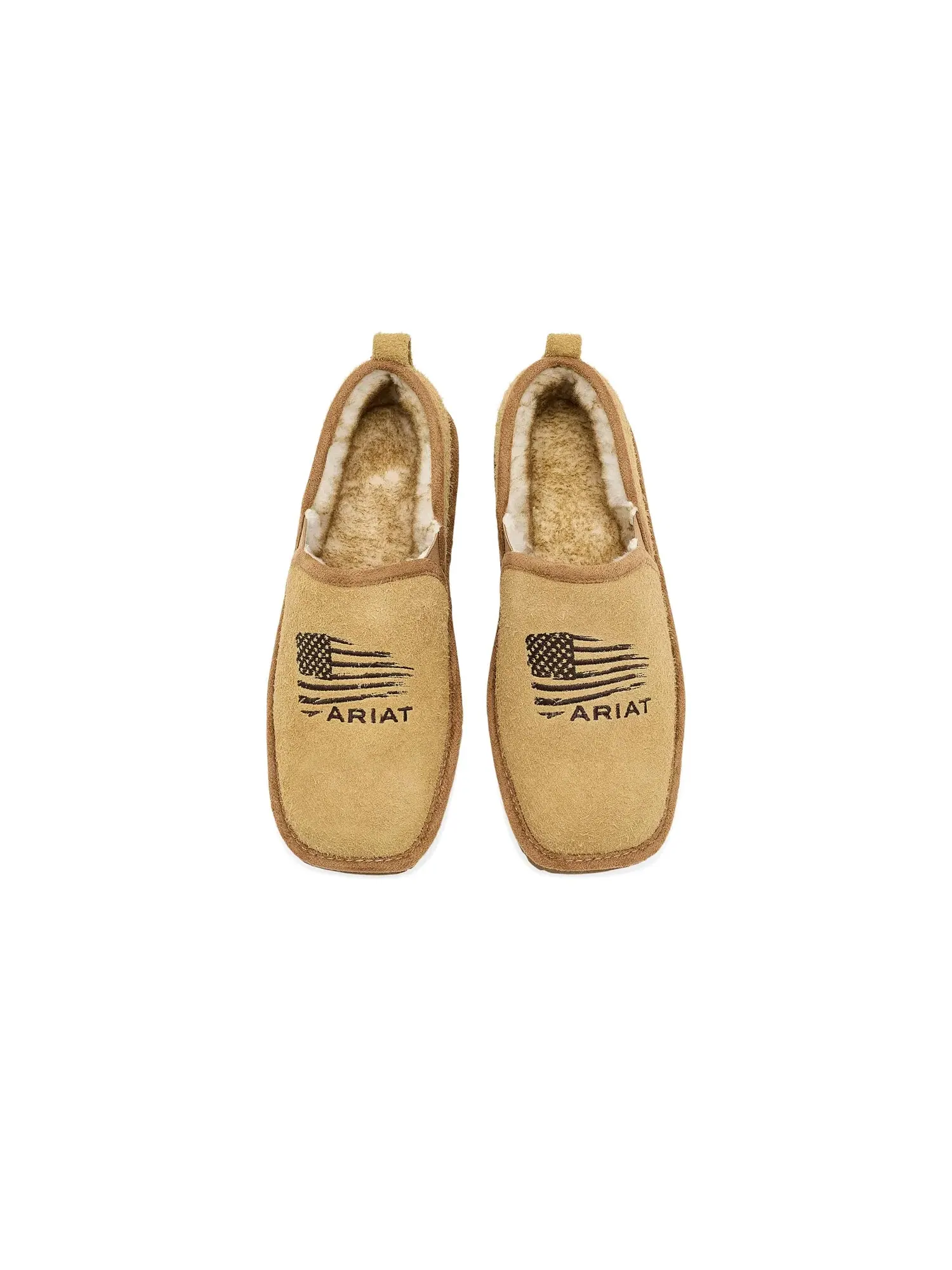 Тапочки Rough Lasso Slippers Ariat — изображение 2 из 4, бежевый