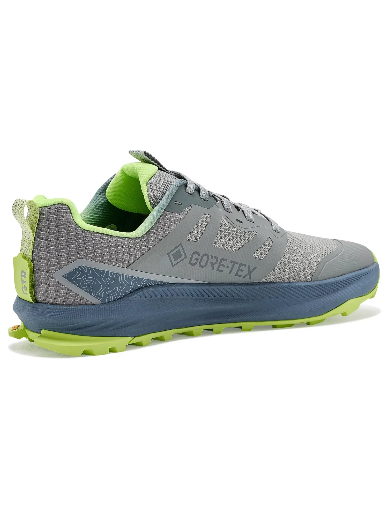 Кроссовки Lone Peak 9+ GTX Altra — изображение 3 из 4, серый//зеленый