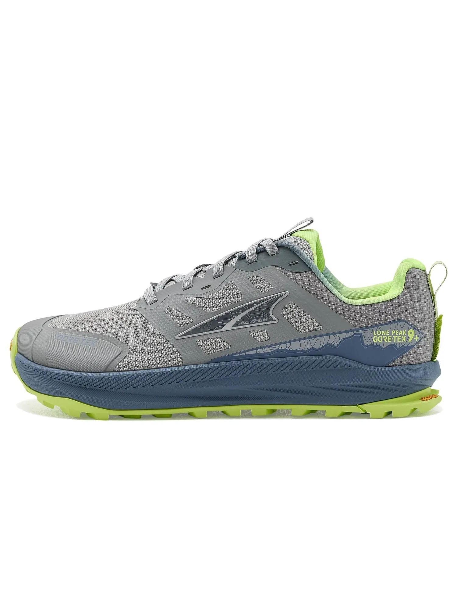 Кроссовки Lone Peak 9+ GTX Altra — изображение 4 из 4, серый//зеленый