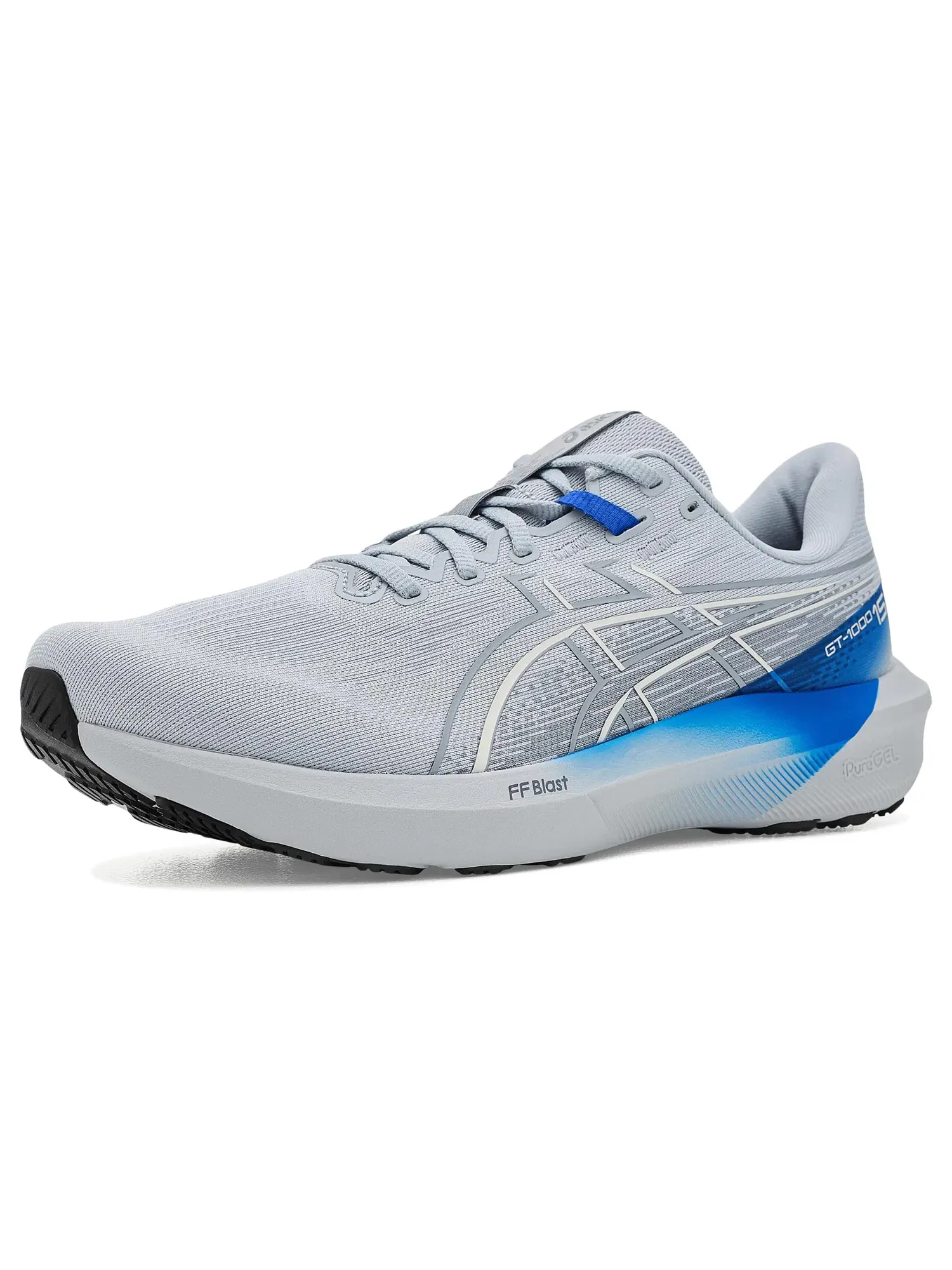 Кроссовки GT-1000 15 Asics — изображение 1 из 4, серый/неоновый синий