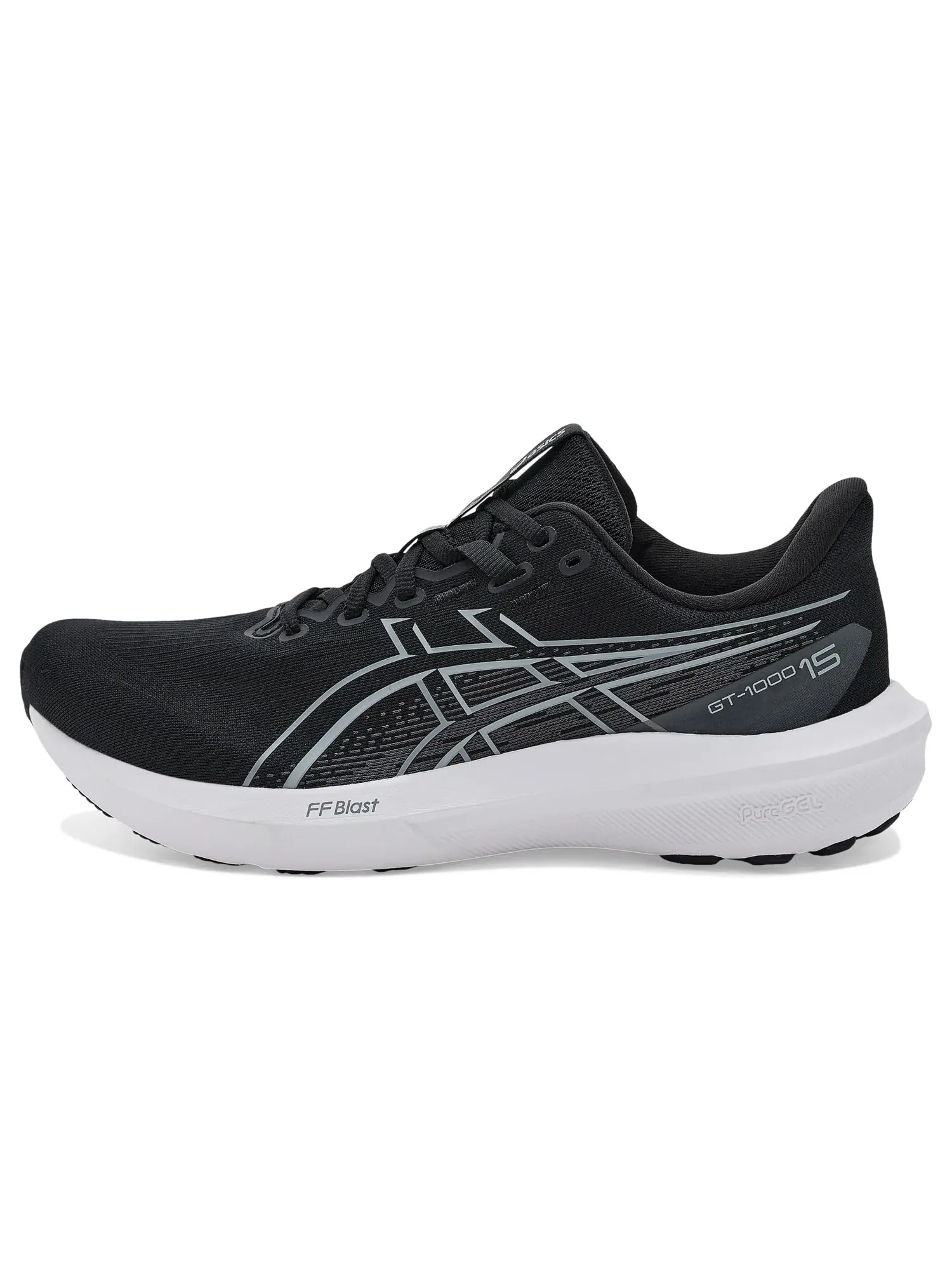 Кроссовки GT-1000 15 Asics — изображение 4 из 4, черный/белый