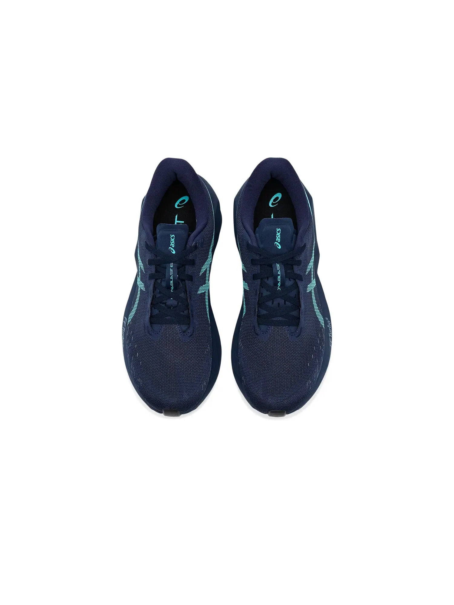 Кроссовки Novablast 6 Asics — изображение 2 из 4, голубой