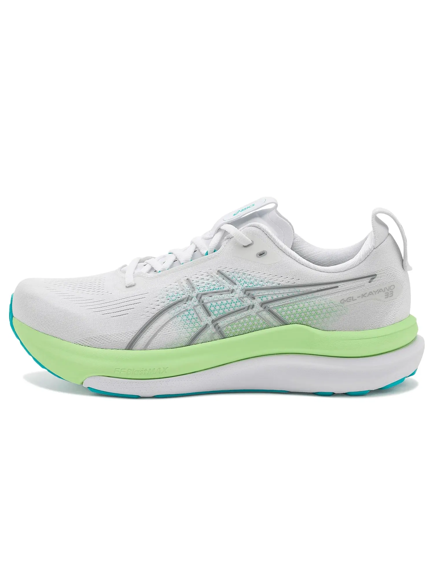 Кроссовки GEL-Kayano 33 Asics — изображение 4 из 4, белый/голубой