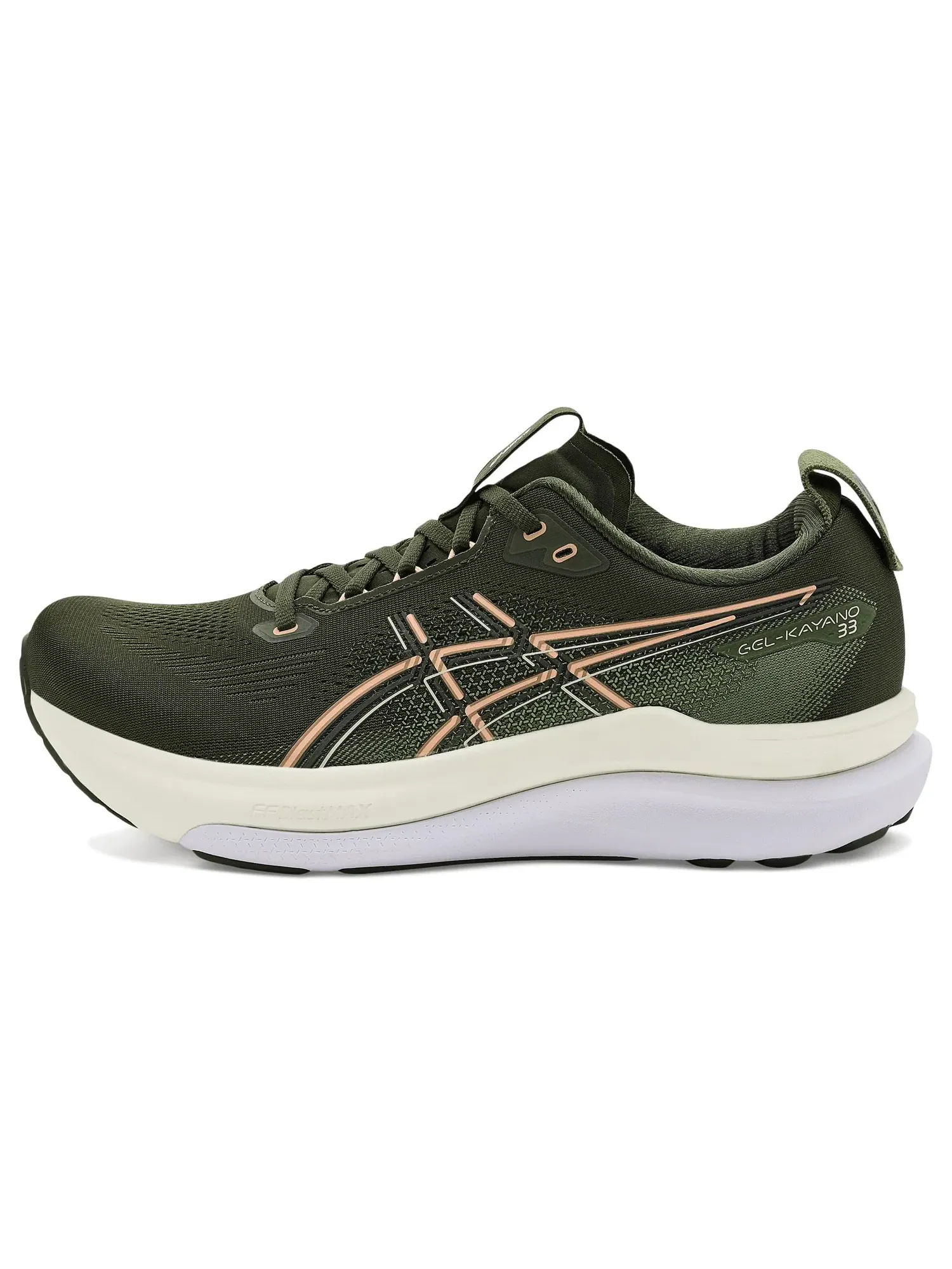 Кроссовки GEL-Kayano 33 Asics — изображение 4 из 4, винтажный хаки/яркий