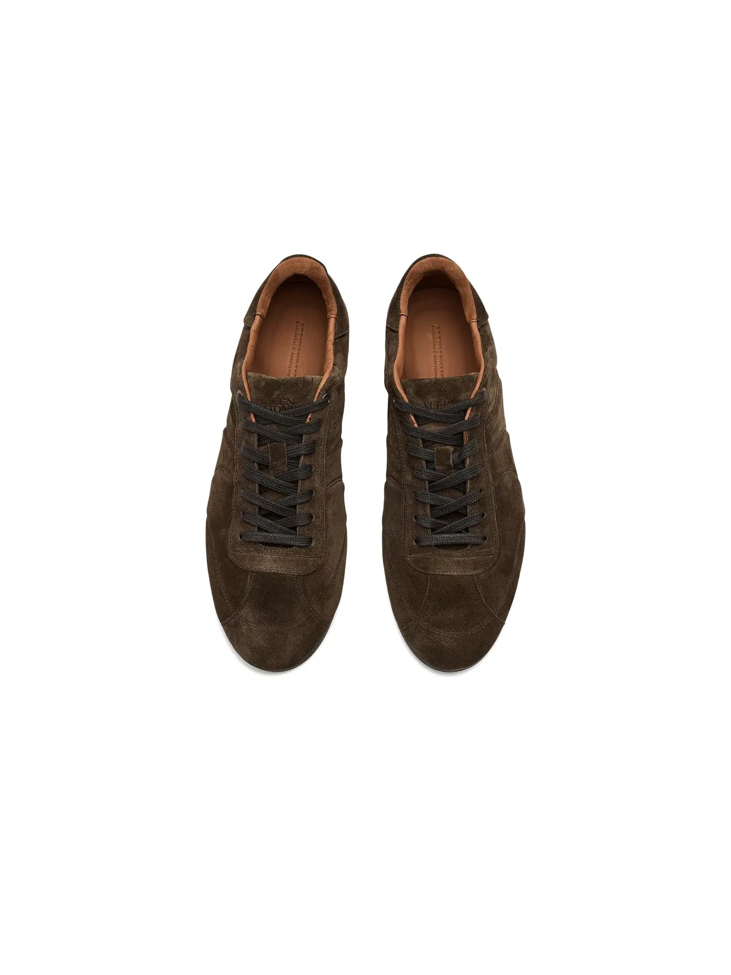 Кроссовки на шнуровке Aidan Lace-Up Shoes Allen Edmonds — изображение 2 из 4, оливковый