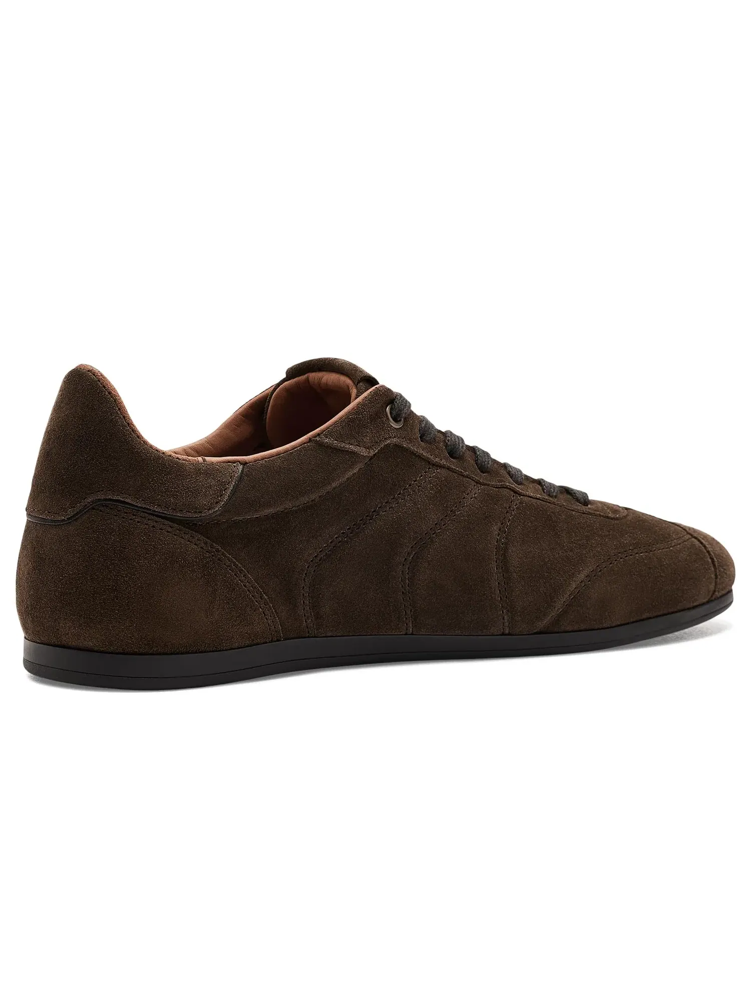 Кроссовки на шнуровке Aidan Lace-Up Shoes Allen Edmonds — изображение 3 из 4, оливковый