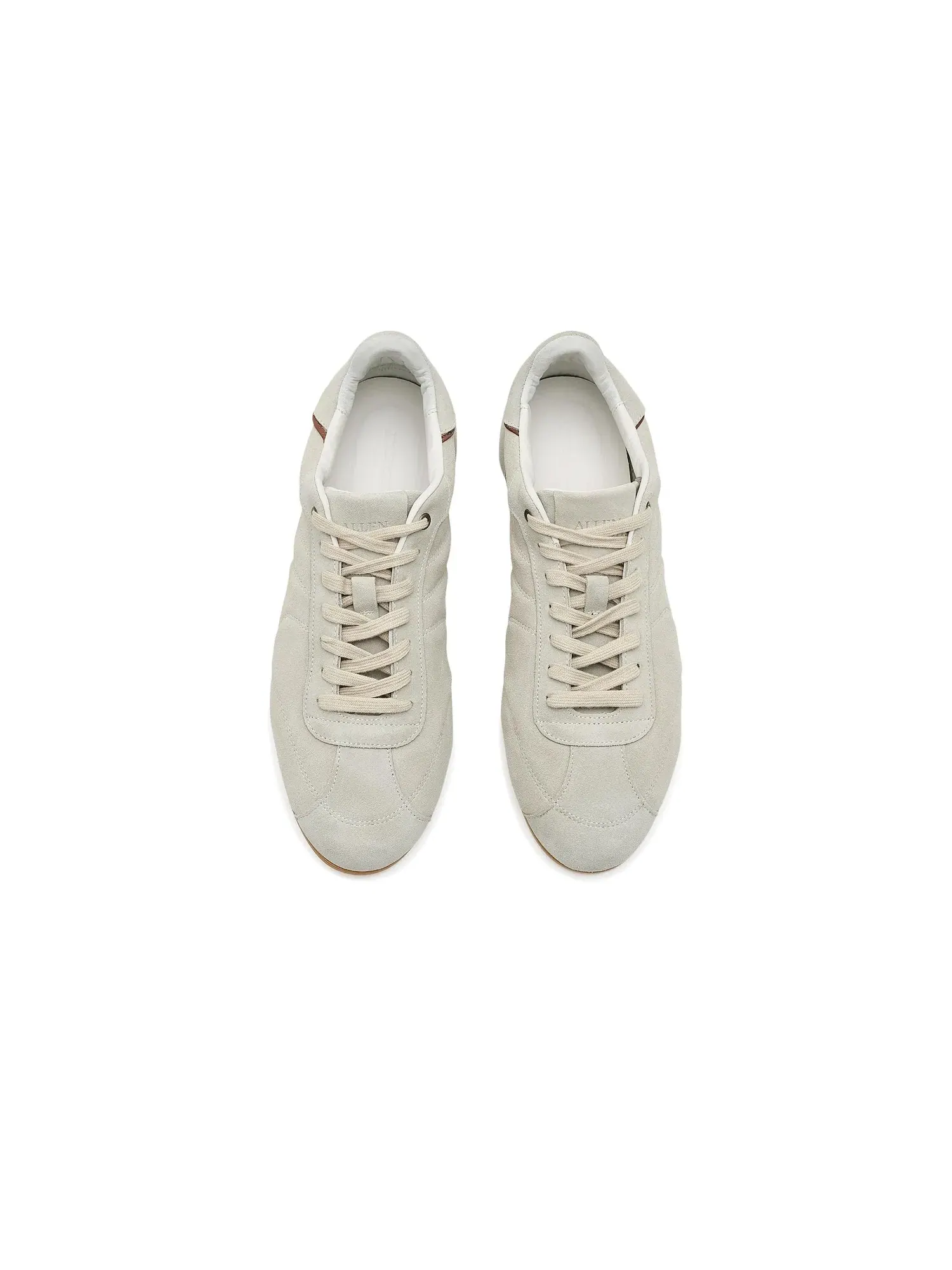 Кроссовки на шнуровке Aidan Lace-Up Shoes Allen Edmonds — изображение 2 из 4, голубь