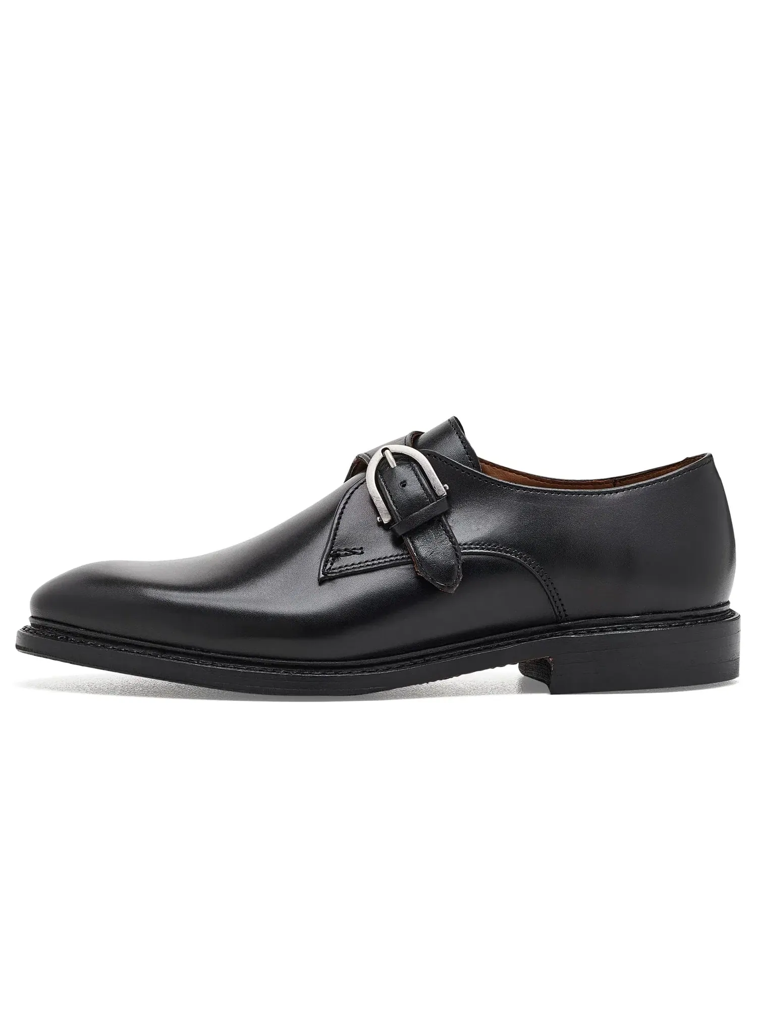 Оксфорды с ремешком Ryder Monk Strap Shoes Allen Edmonds — изображение 4 из 4, черный