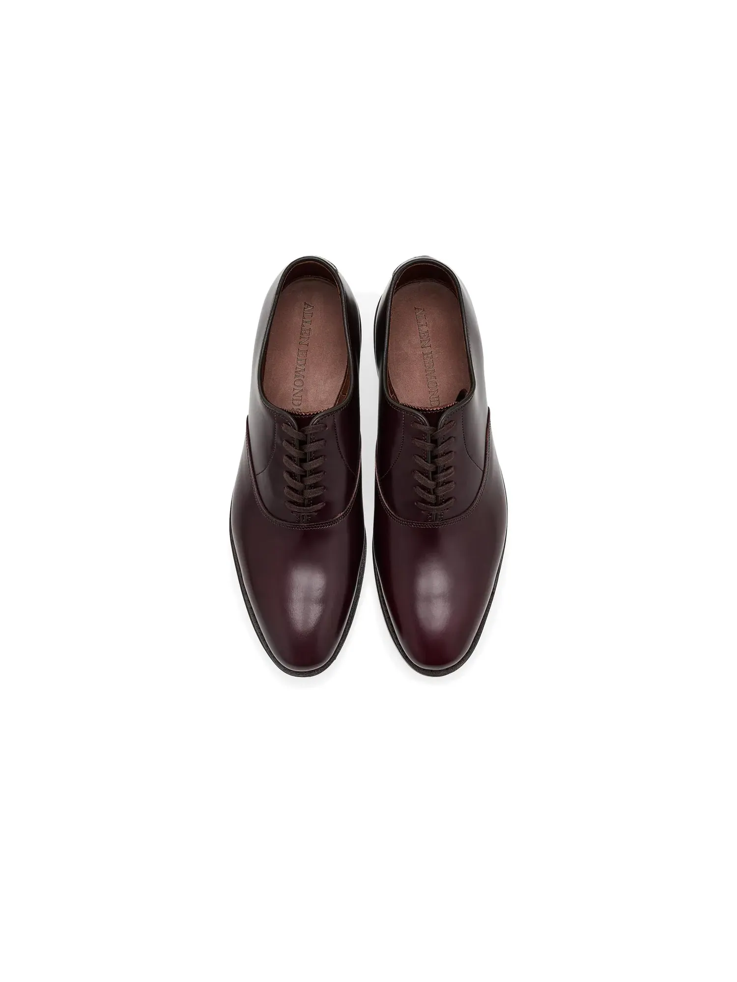 Оксфорды Carlyle Oxford Shoes Allen Edmonds — изображение 2 из 4, бордовый